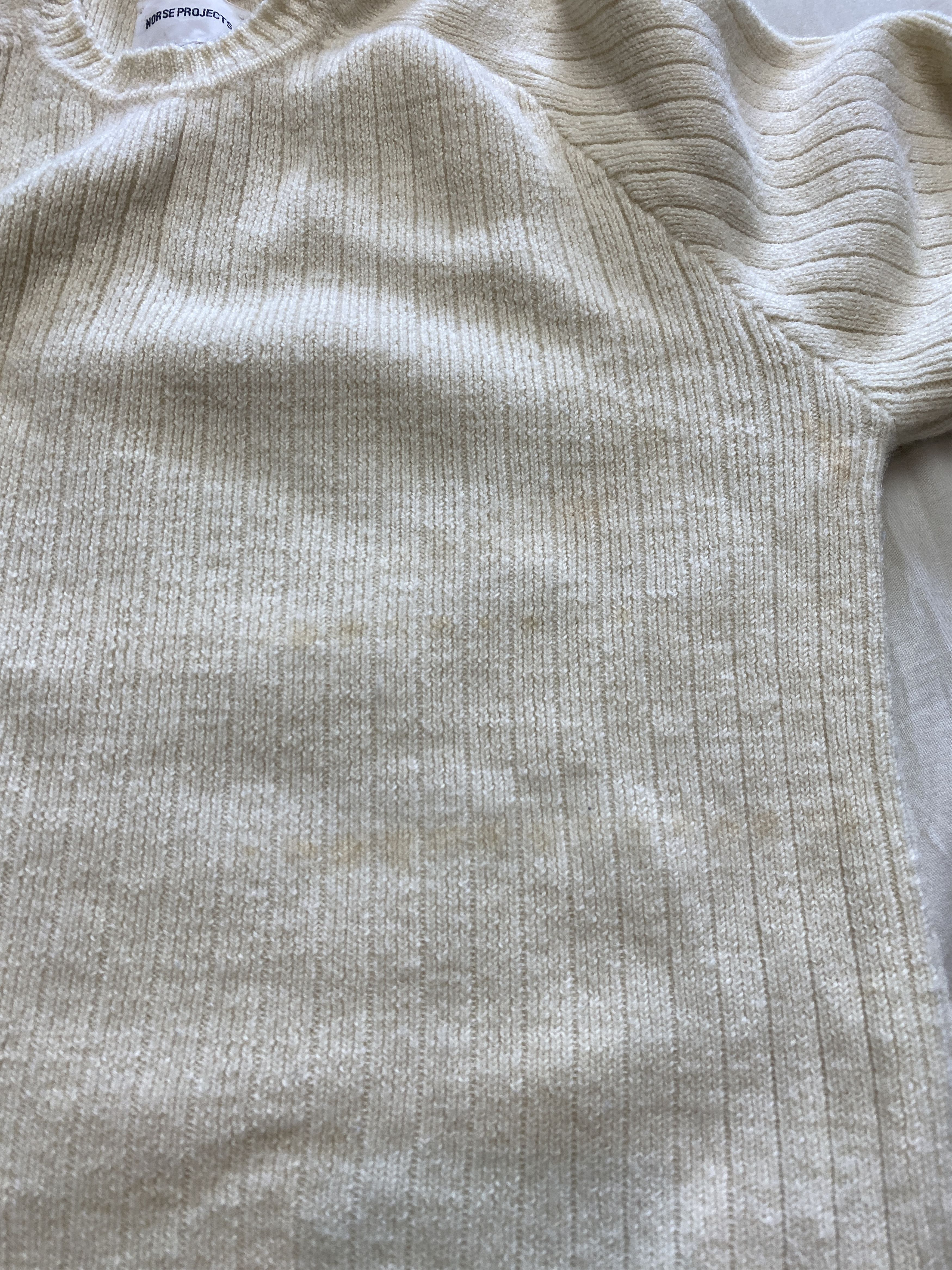 Norse Projects Norse Projects Oddvar Military Wool ecru sweater knitwear Size US S / EU 44-46 / 1 - 7 Thumbnail