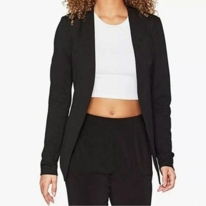 Bcbgmaxazria BCBGeneration Medium Black Tuxedo Blazer Jacket Size M / US 6-8 / IT 42-44 - 4 Thumbnail