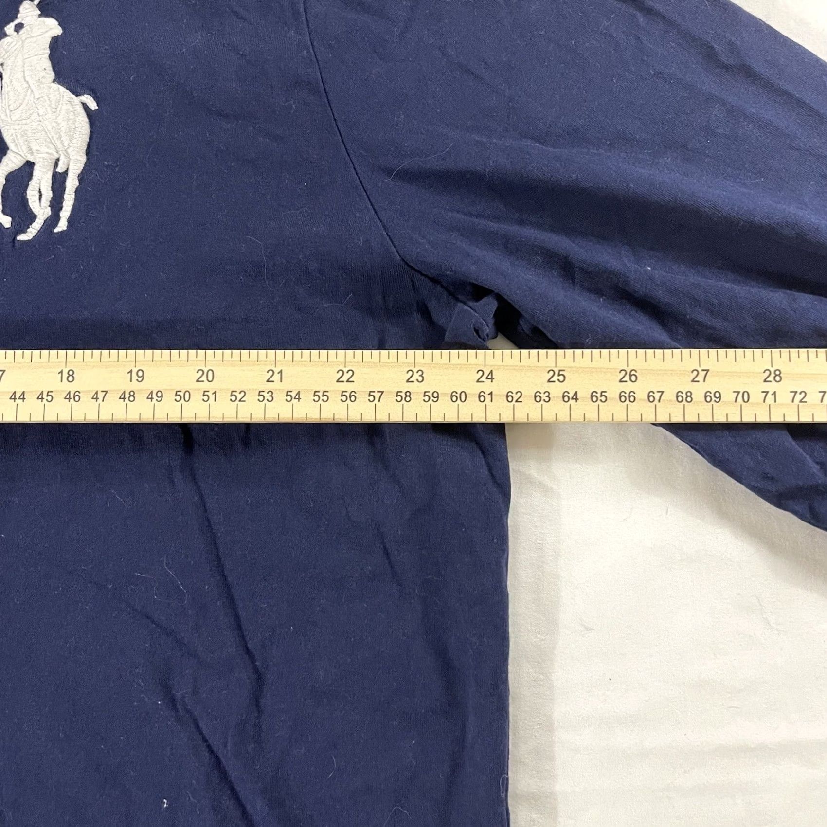 Polo Ralph Lauren Polo Ralph Lauren Hoodie Shirt XL Men Blue Logo Pony L/S Pullover Hooded Size US XL / EU 56 / 4 - 5 Thumbnail
