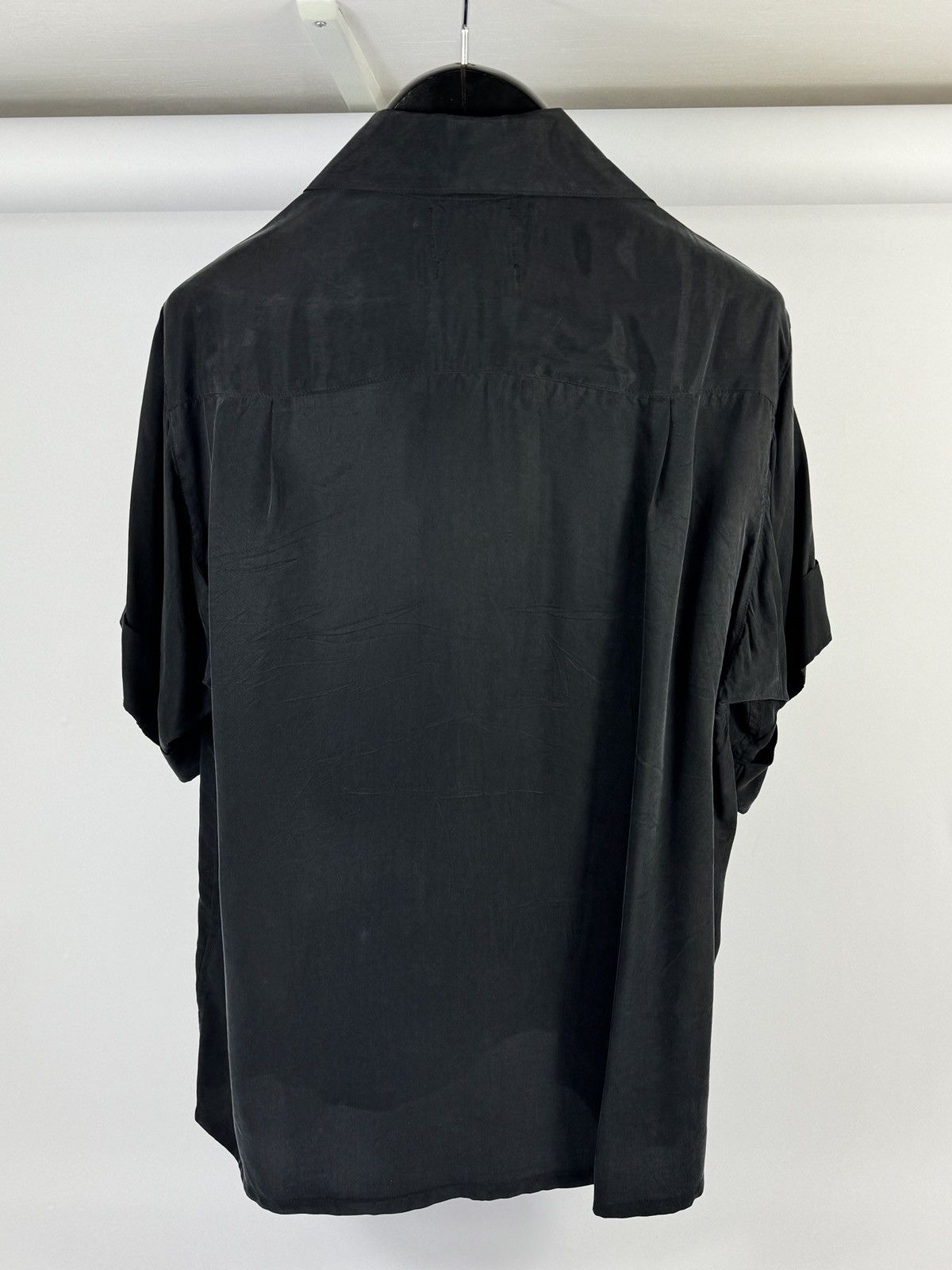 Enfants Riches Deprimes CAMP COLLAR EMBROIDERED CUPRO TWILL SHIRT Size US XL / EU 56 / 4 - 2 Thumbnail