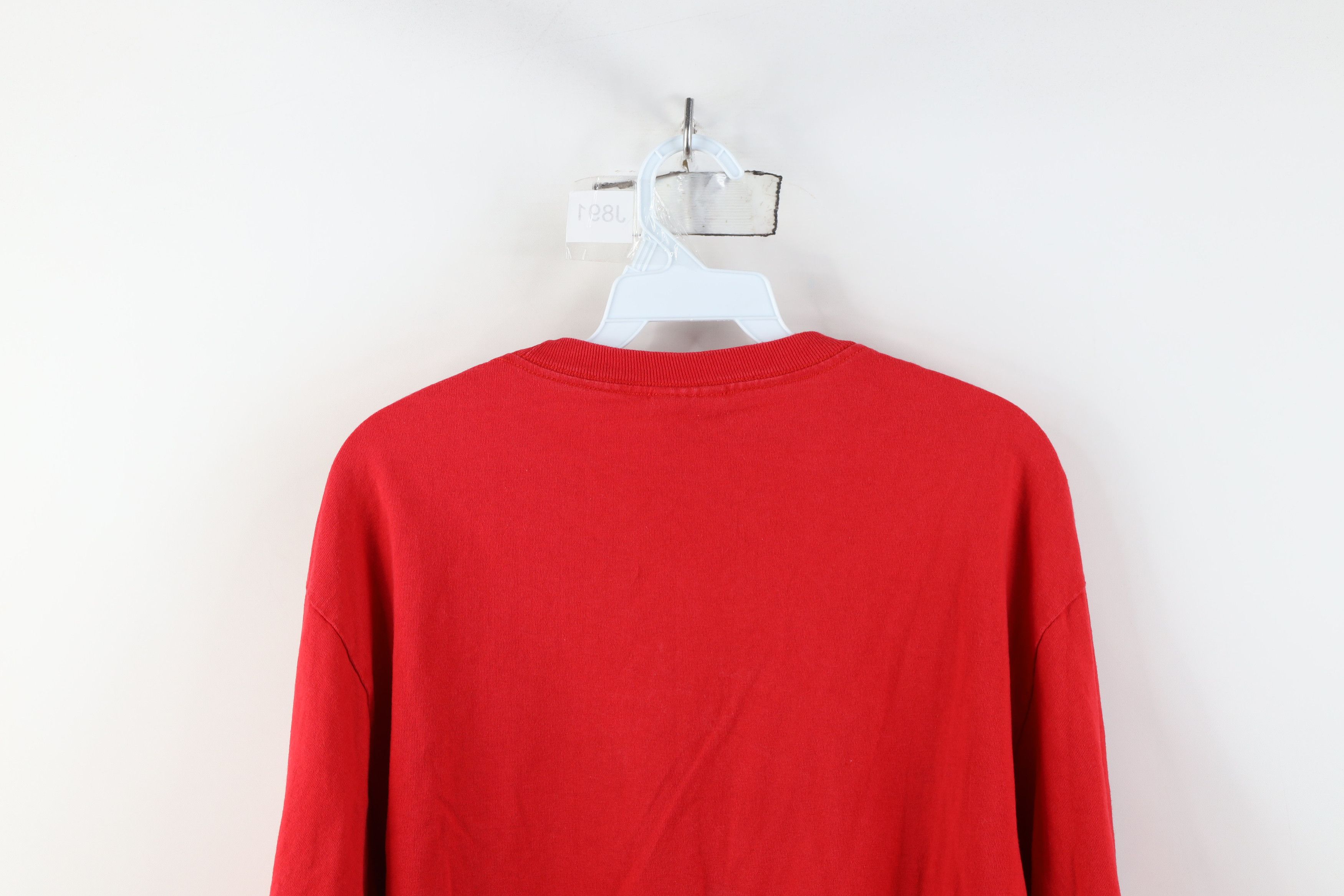 Vintage Vintage Ohio State University Long Sleeve T-Shirt Red Cotton Size US L / EU 52-54 / 3 - 13 Thumbnail