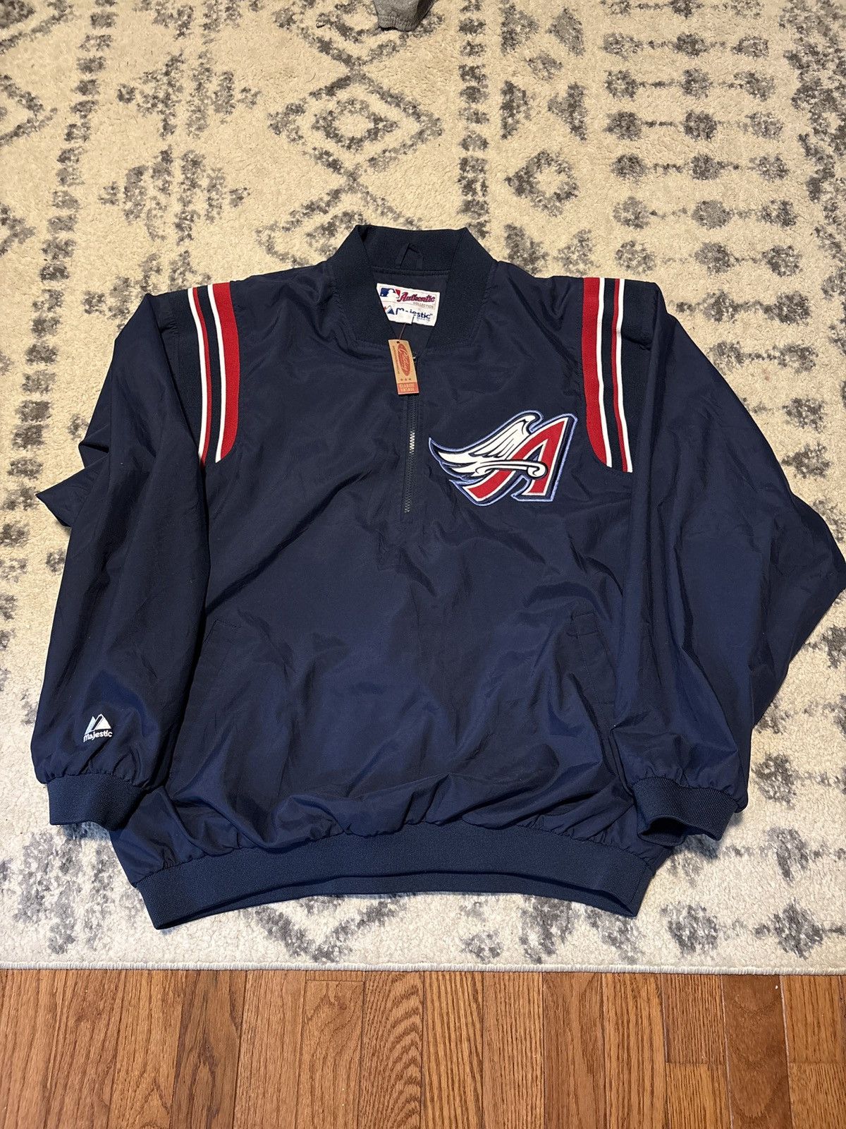 Majestic MLB Authentic Vintage Angels Jacket Size US XL / EU 56 / 4 - 1 Thumbnail