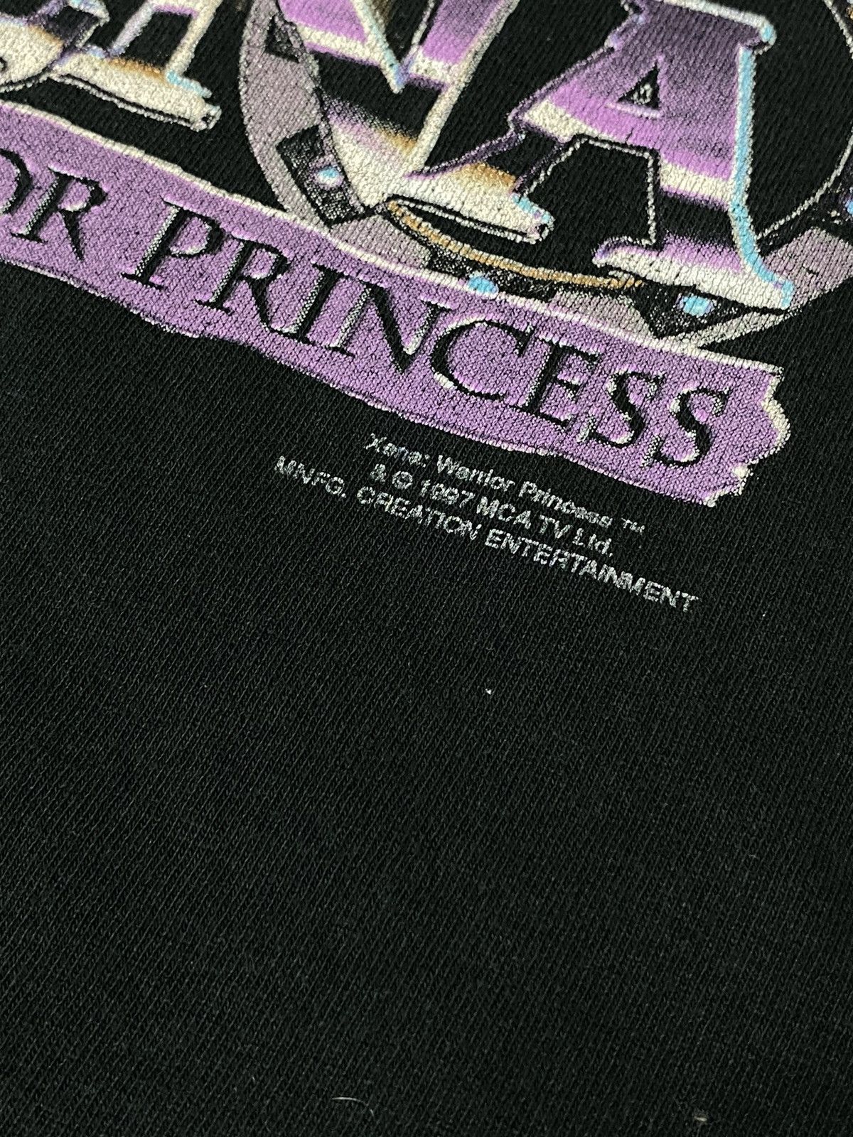 Vintage Vintage 90's Xena Warrior Princess T-Shirt Size US M / EU 48-50 / 2 - 4 Thumbnail