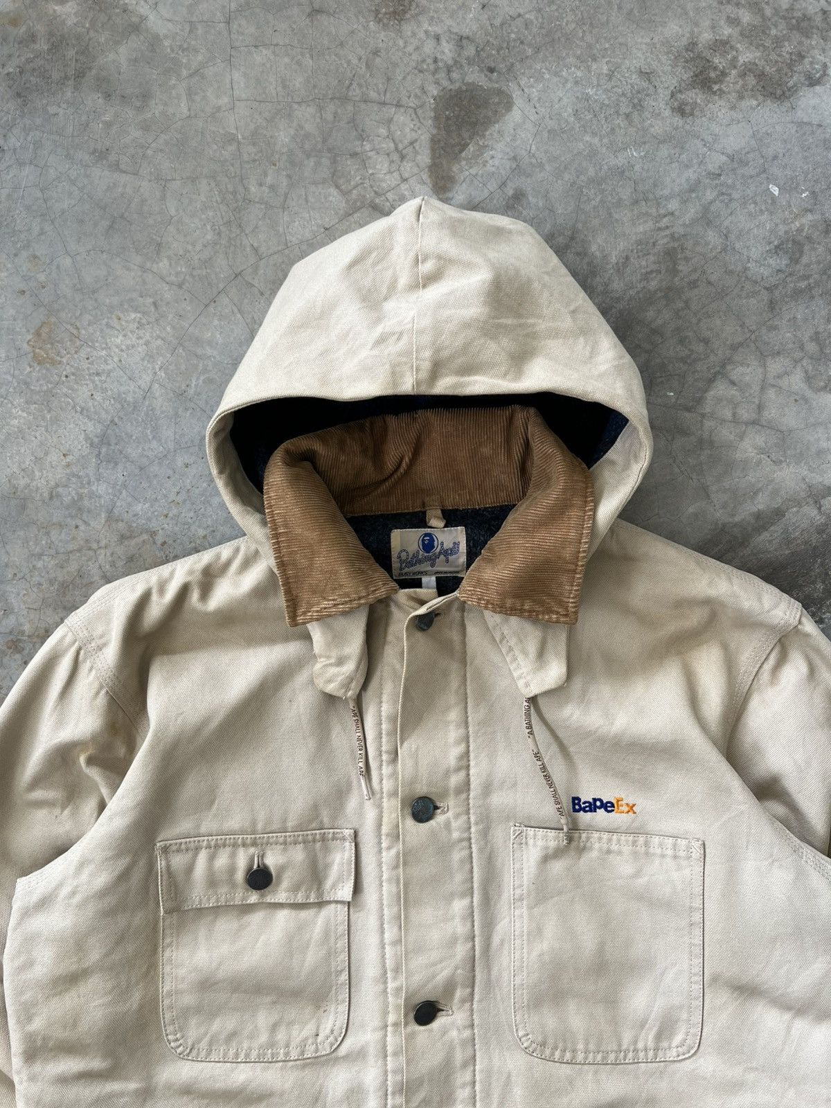 Bape Bape Fedex Chore Vintage Jacket Size US L / EU 52-54 / 3 - 3 Thumbnail