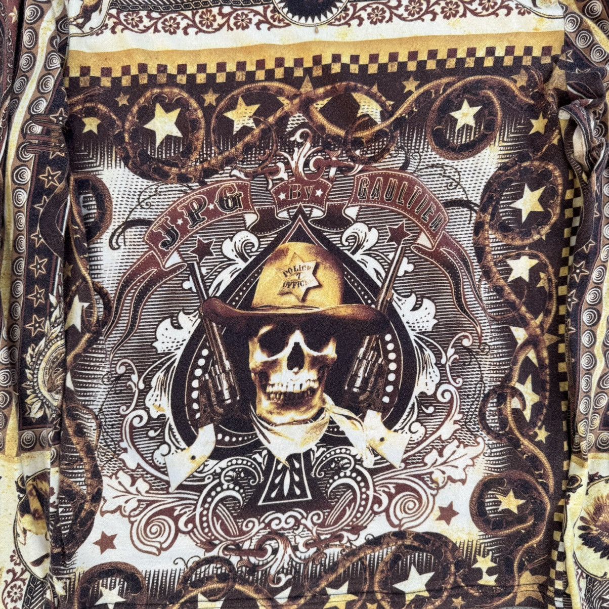 Jean Paul Gaultier 1990’s Jean Paul Gaultier Native American Indian Longsleeve Size US S / EU 44-46 / 1 - 6 Thumbnail