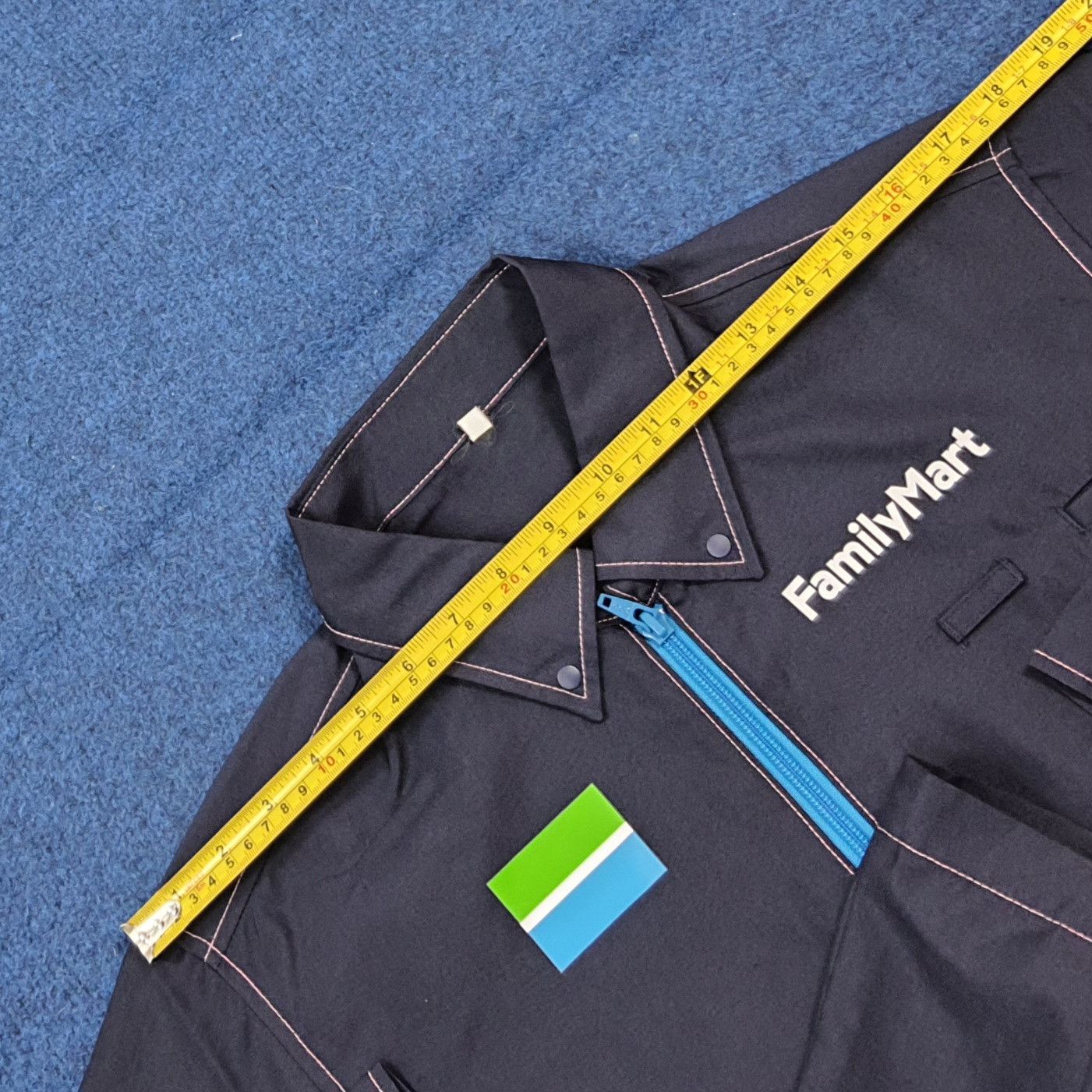Japanese Brand Vintage Family Mart Japan Staff Uniform Work Jacket C299N68 Size US S / EU 44-46 / 1 - 8 Thumbnail