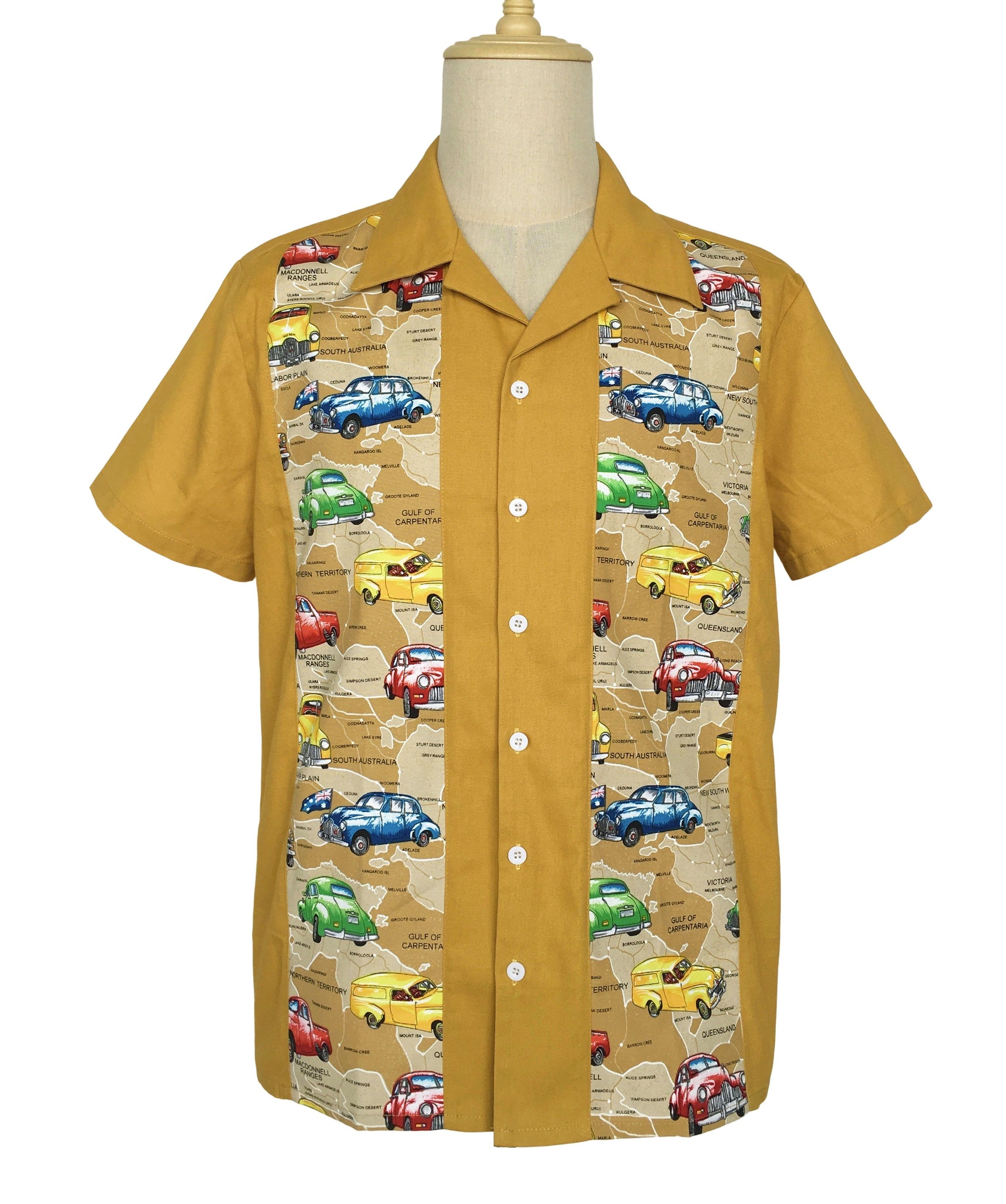 Other Men Shirt Printed Panel Collar Hawaii Shirts Size US XXL / EU 58 / 5 - 1 Thumbnail