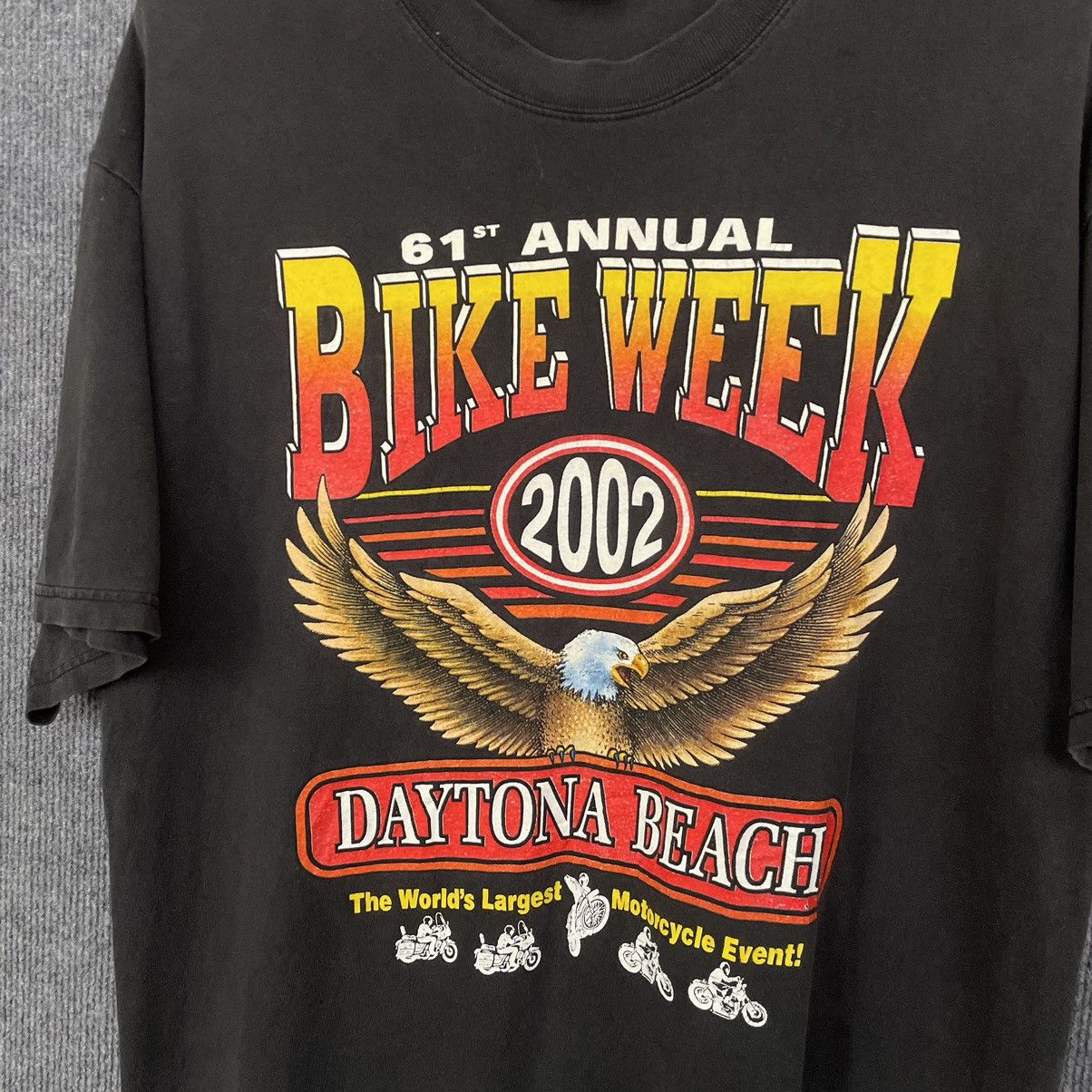 Harley Davidson × Vintage × West Coast Choppers 2002 Daytona Beach Bike Week Choppers Harley Davidson Tee Size US L / EU 52-54 / 3 - 2 Thumbnail