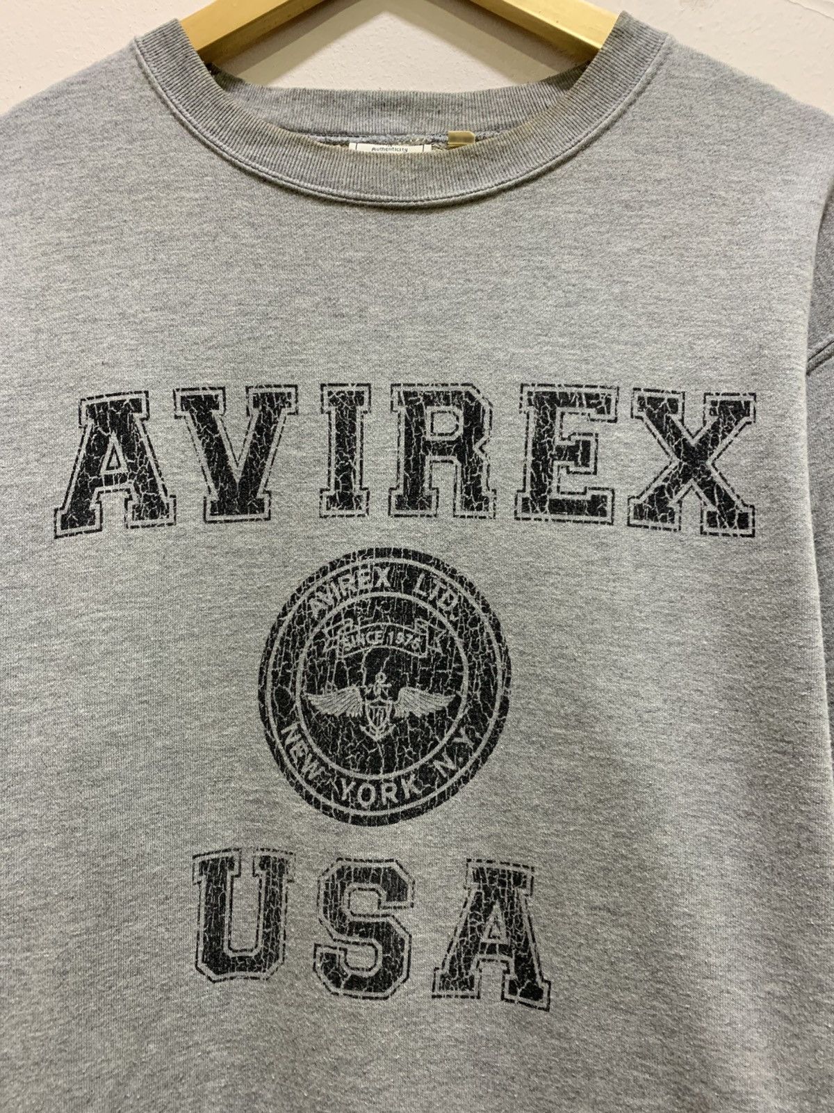 Avirex Vintage Avirex Usa Logo Sweatshirt Army military Y2K Size US XL / EU 56 / 4 - 3 Thumbnail