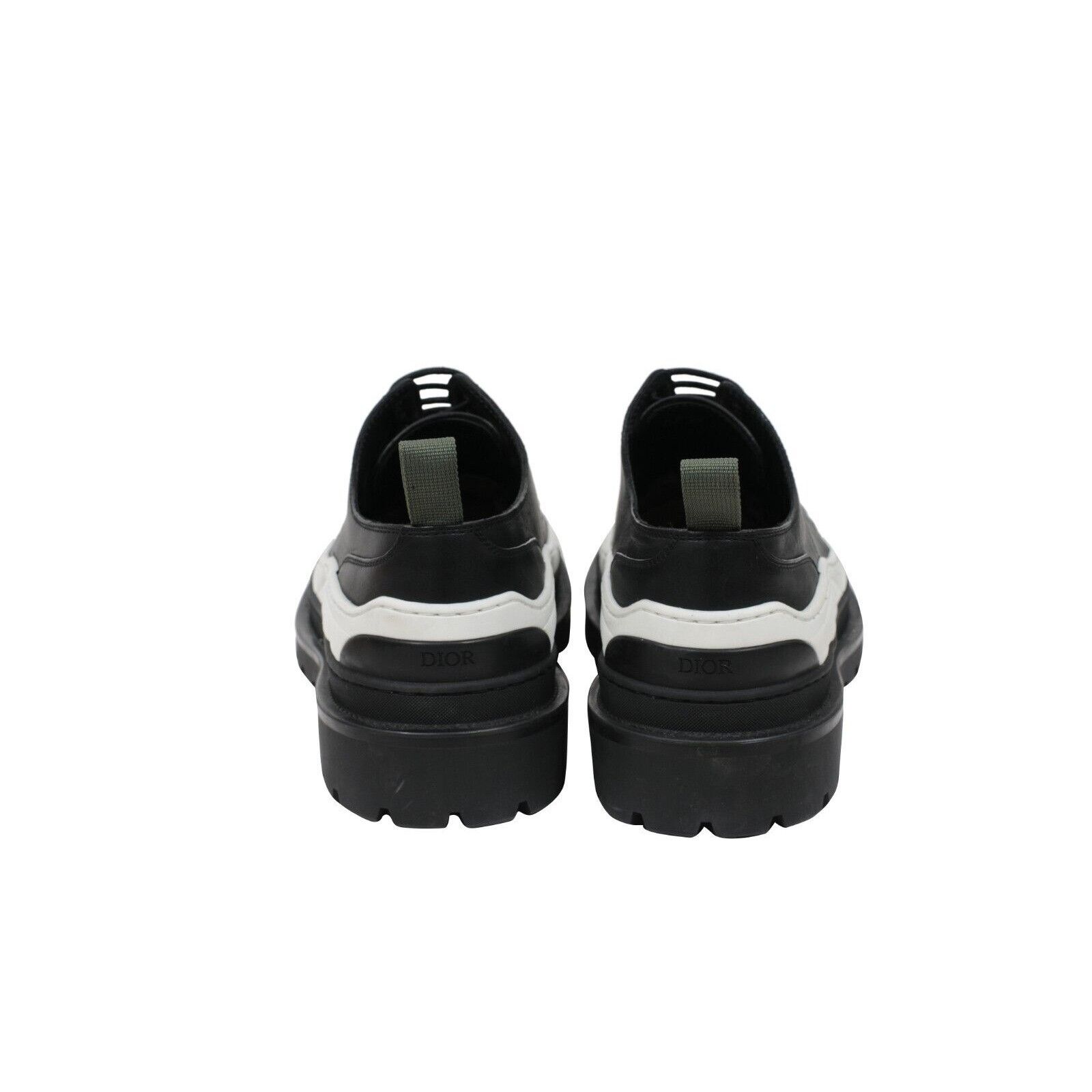 Dior × Sacai Sacai Black White Leather Chunky Derby Size US 12 / EU 45 - 6 Thumbnail