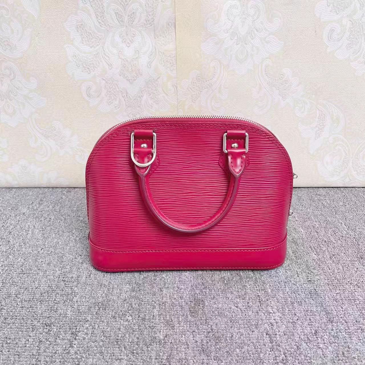 Louis Vuitton Louis Vuitton Rose Epi Alma BB Shoulder Bag 98% New Size ONE SIZE - 4 Thumbnail