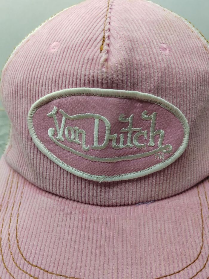 Von Dutch Vintage Von Dutch Corduroy Trucker Cap Hat Size ONE SIZE - 3 Thumbnail