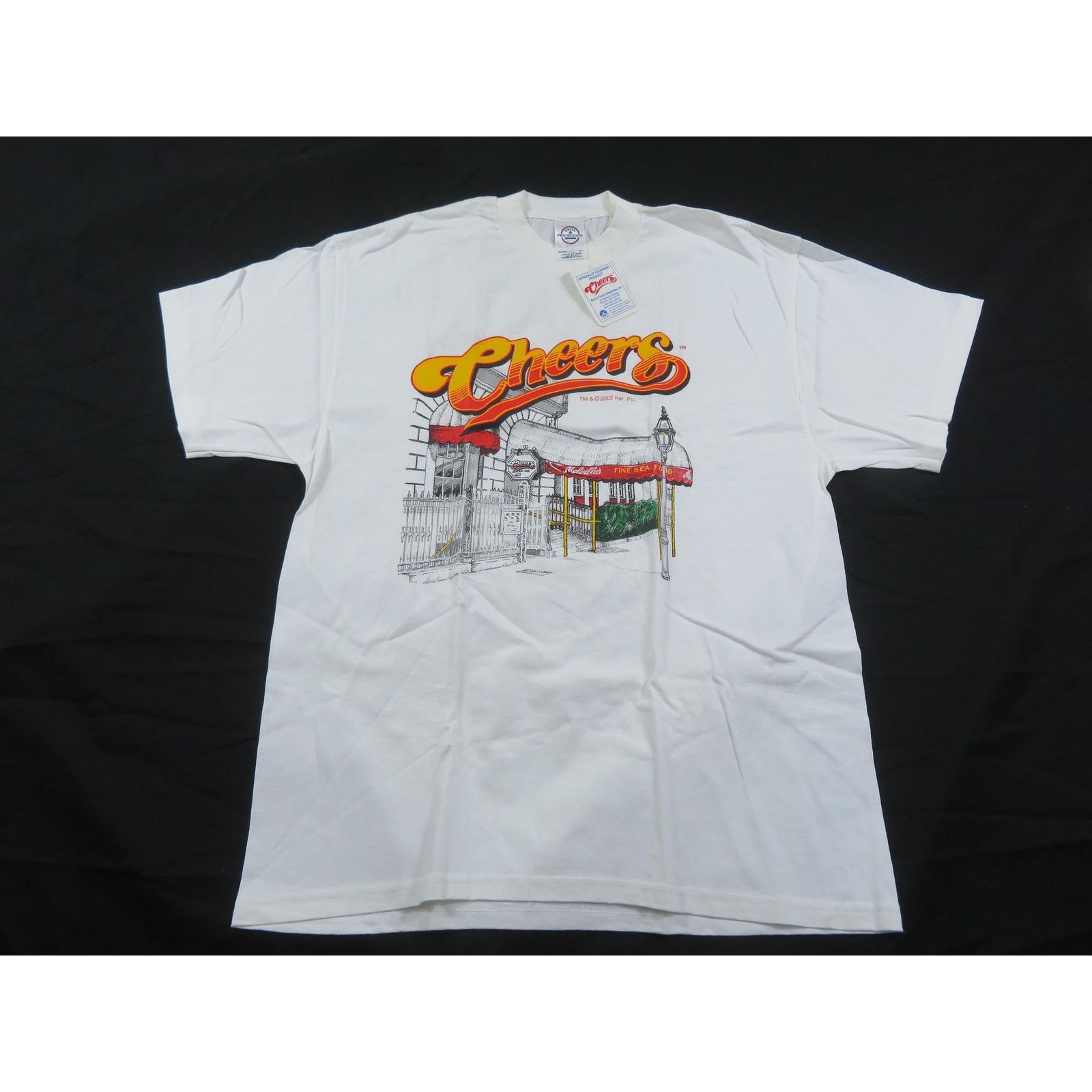 Delta Cheers Bar Boston White T-shirt Sz L 2002 New With Tag Size US L / EU 52-54 / 3 - 1 Thumbnail