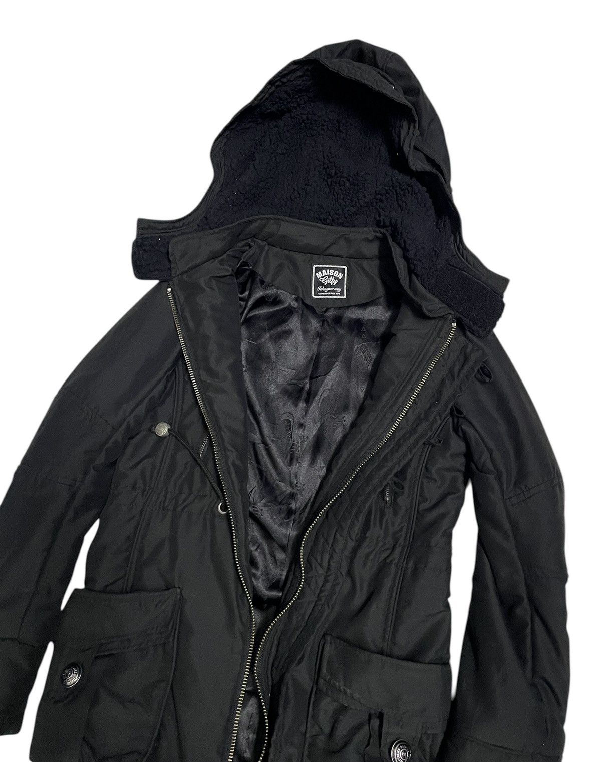 If Six Was Nine Maison Gilfy Japan Parka Jacket Size US XS / EU 42 / 0 - 6 Thumbnail