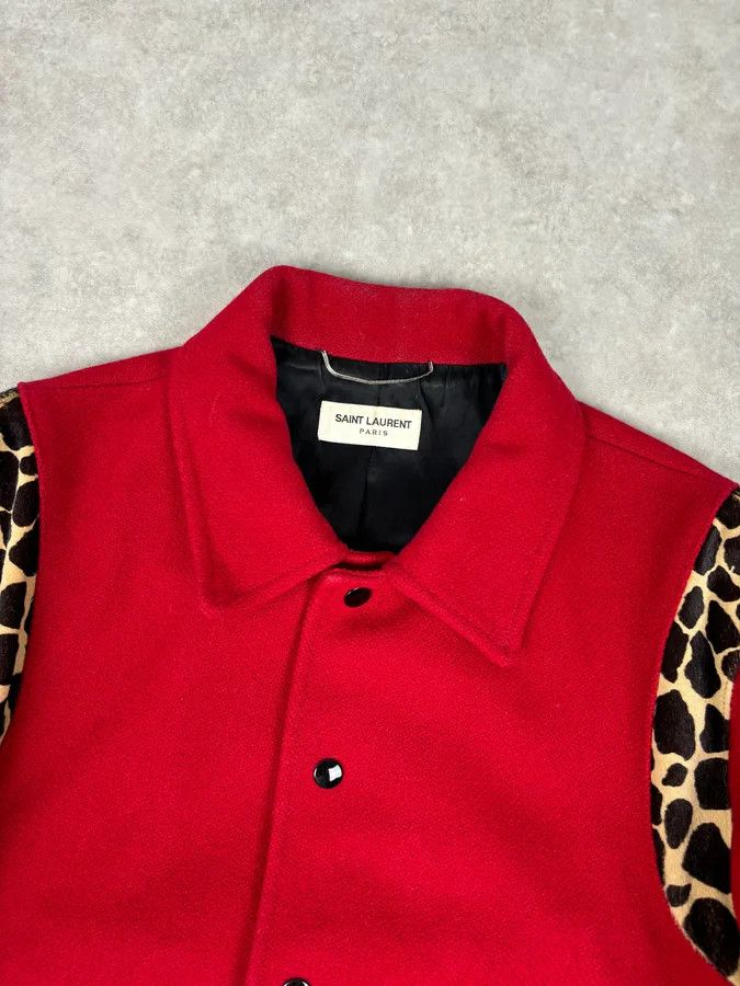 Saint Laurent Paris SS2014 Saint Laurent Cheetah Red Pony Hair Teddy Jacket Size US M / EU 48-50 / 2 - 5 Thumbnail