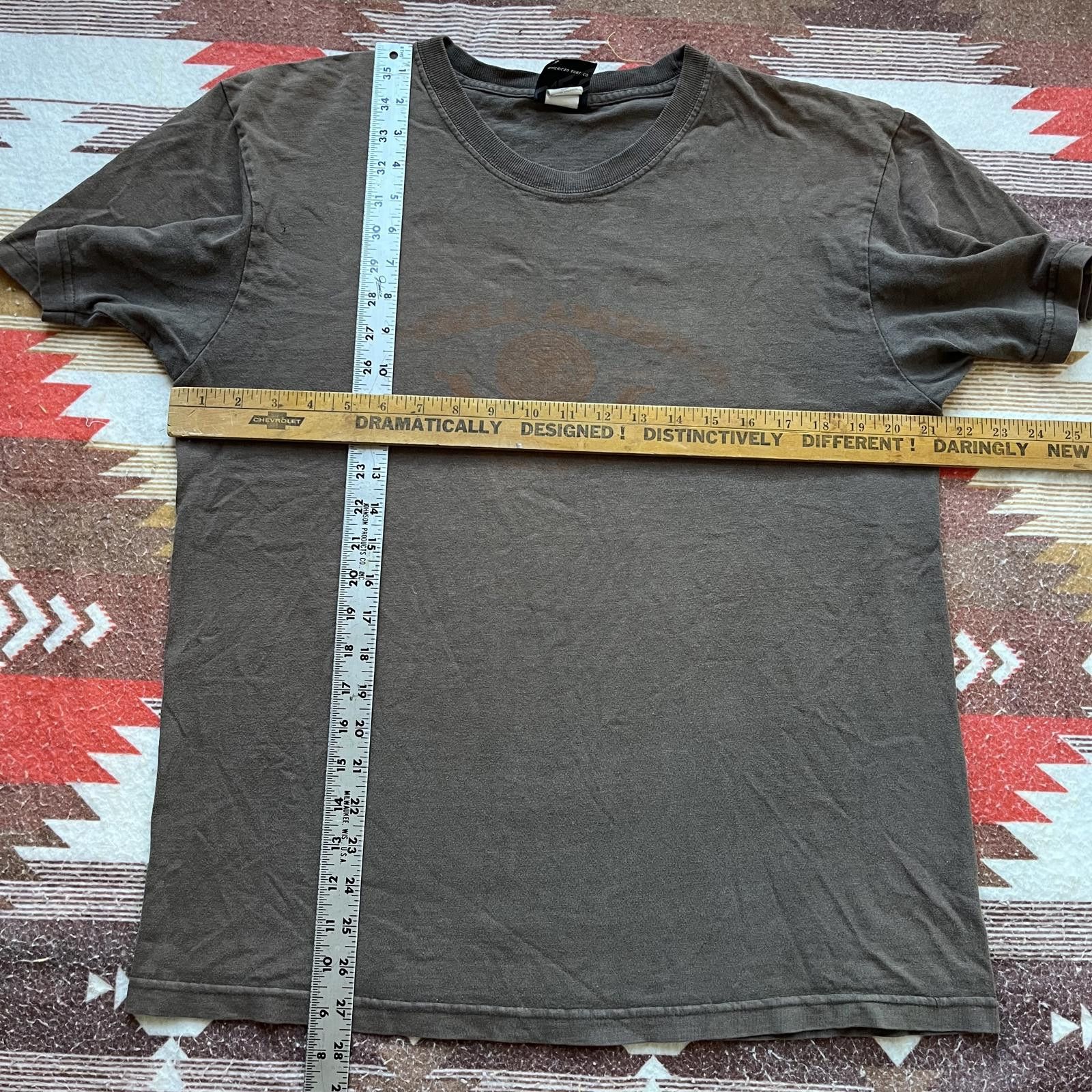 O'Neill × Vintage Vintage Y2K Chocolate Brown O’Neill Surf Skate Grunge Shirt Size US L / EU 52-54 / 3 - 3 Thumbnail