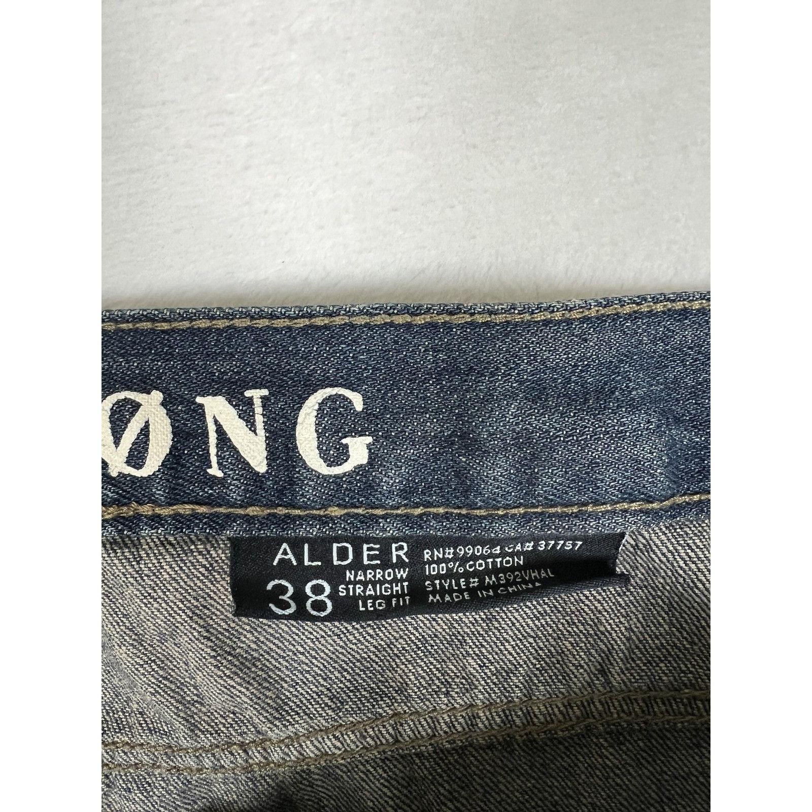Billabong Billabong Alder Jeans Mens 38x34 Blue Narrow Slim Straight L Size US 38 / EU 54 - 5 Thumbnail