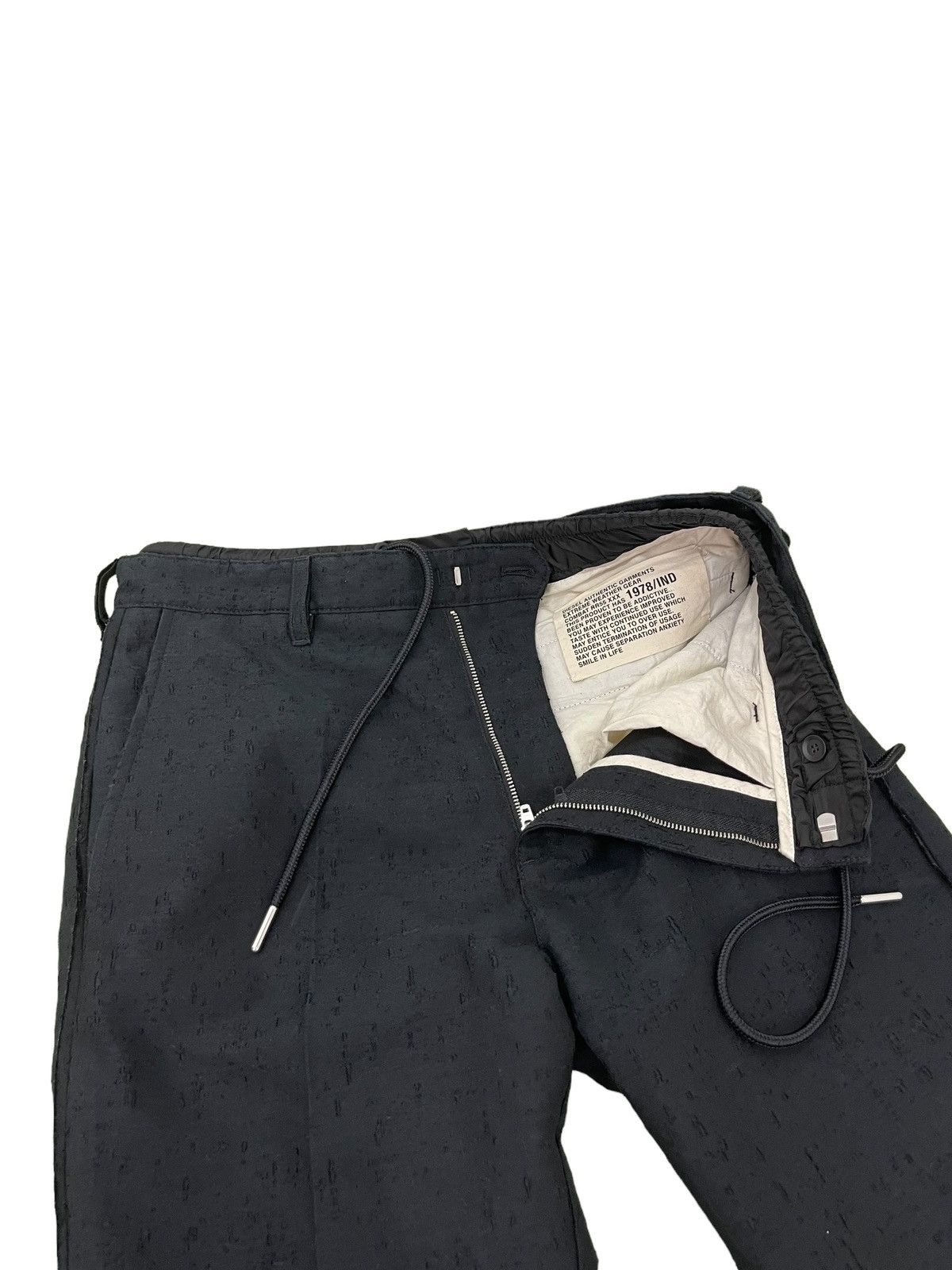 Le Grande Bleu (L.G.B.) Slim Tapered Diesel Full Distress Pattern Double Waist 8🟦8 Size US 31 - 9 Thumbnail