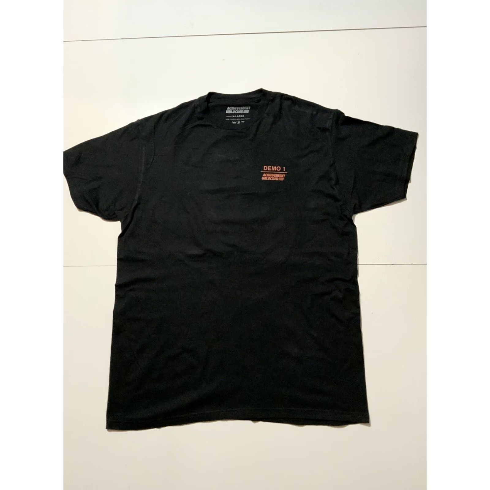 Vintage Achievement Unlocked T-Shirt Black Captain Cone Head Graphic Cigar Smoke Sz. XL Mens XL Size US XL / EU 56 / 4 - 2 Thumbnail