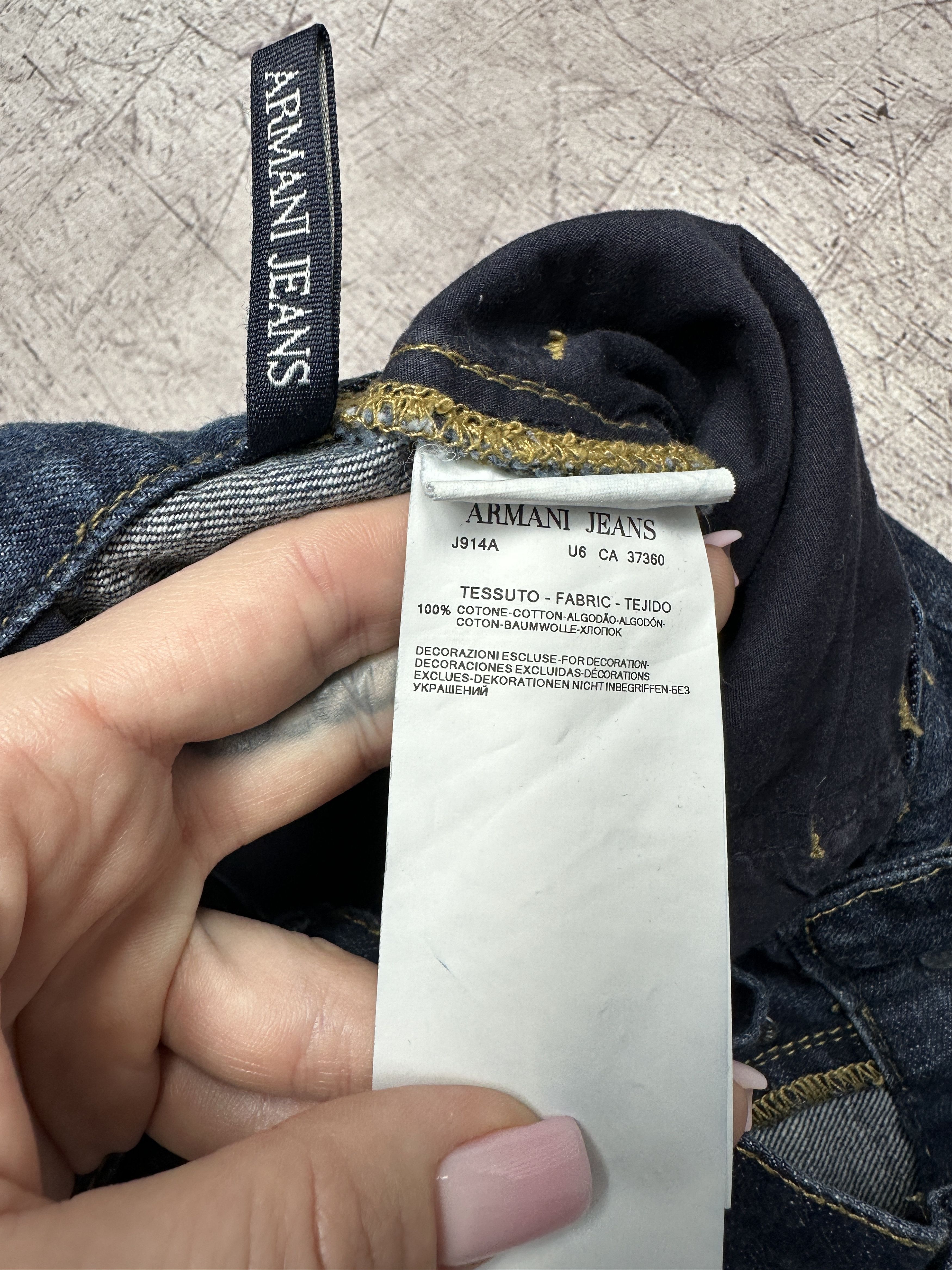 Armani Armani Jeans Vintage Mens Denim Pants Jeans Size US 32 / EU 48 - 11 Thumbnail