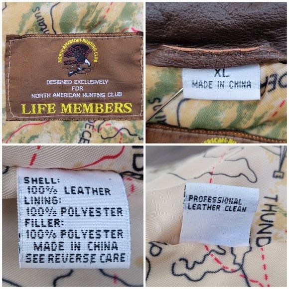 Vintage Vintage 90s North American Hunting Club Embroidered Brown L Size US XL / EU 56 / 4 - 8 Thumbnail