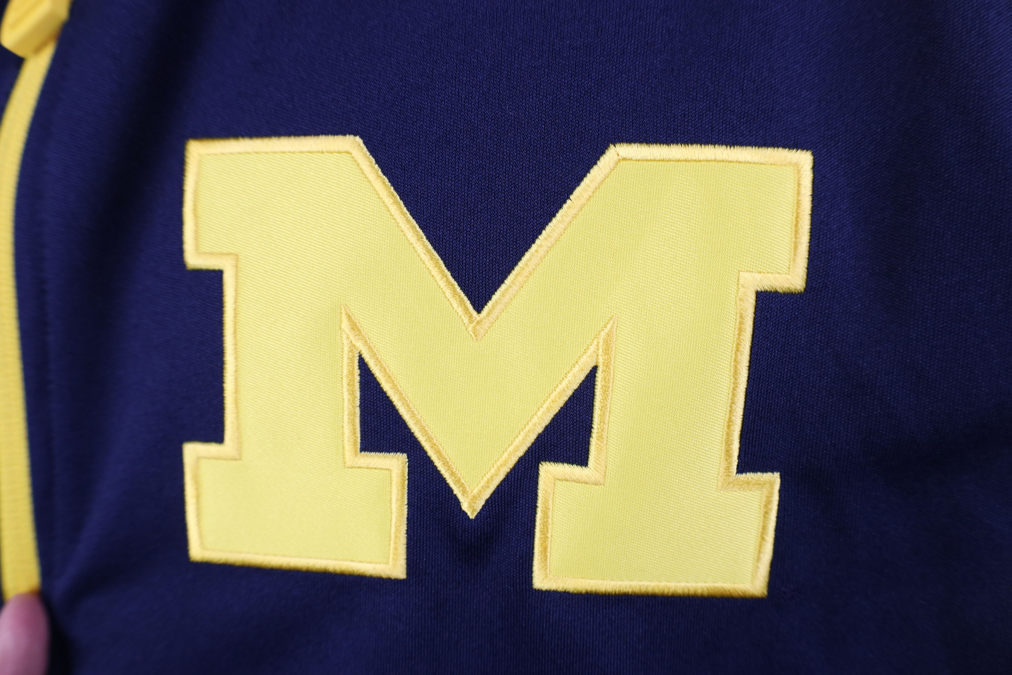 Adidas Adidas University of Michigan Football Full Zip Jacket Size US L / EU 52-54 / 3 - 4 Thumbnail