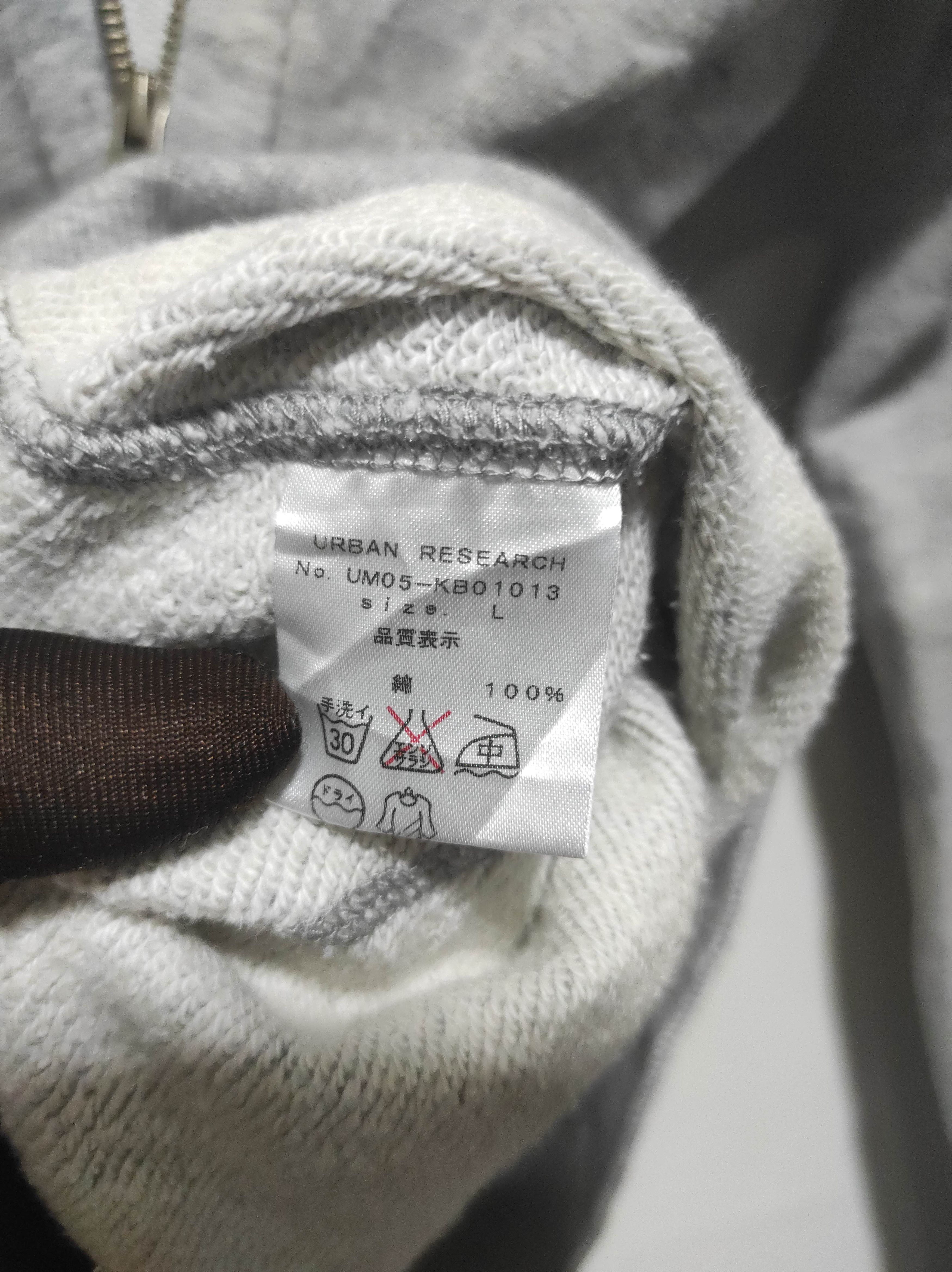 URBAN RESEARCH DOORS Urban Research Japan Made Double Zip Fur Hoodie LGB Style Size US M / EU 48-50 / 2 - 5 Thumbnail