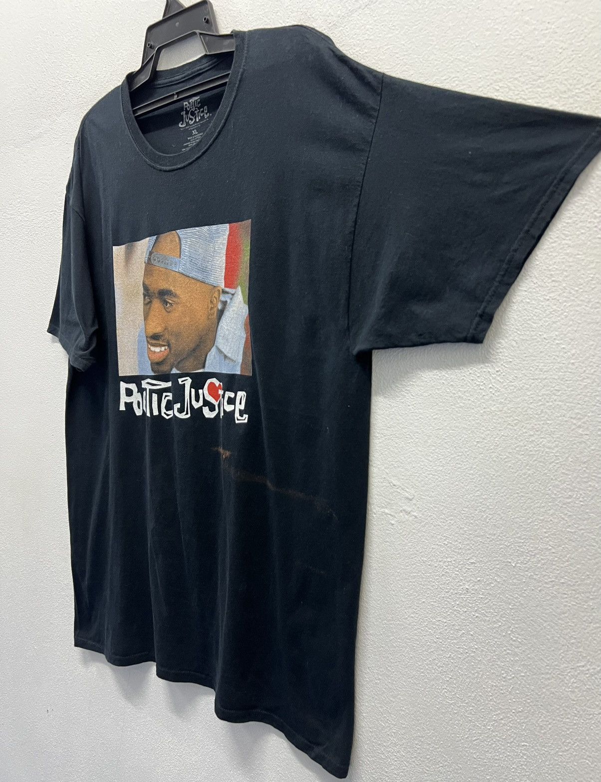 Rap Tees POETIC JUSTICE TUPAC SHAKUR SHIRT Size US XL / EU 56 / 4 - 4 Thumbnail