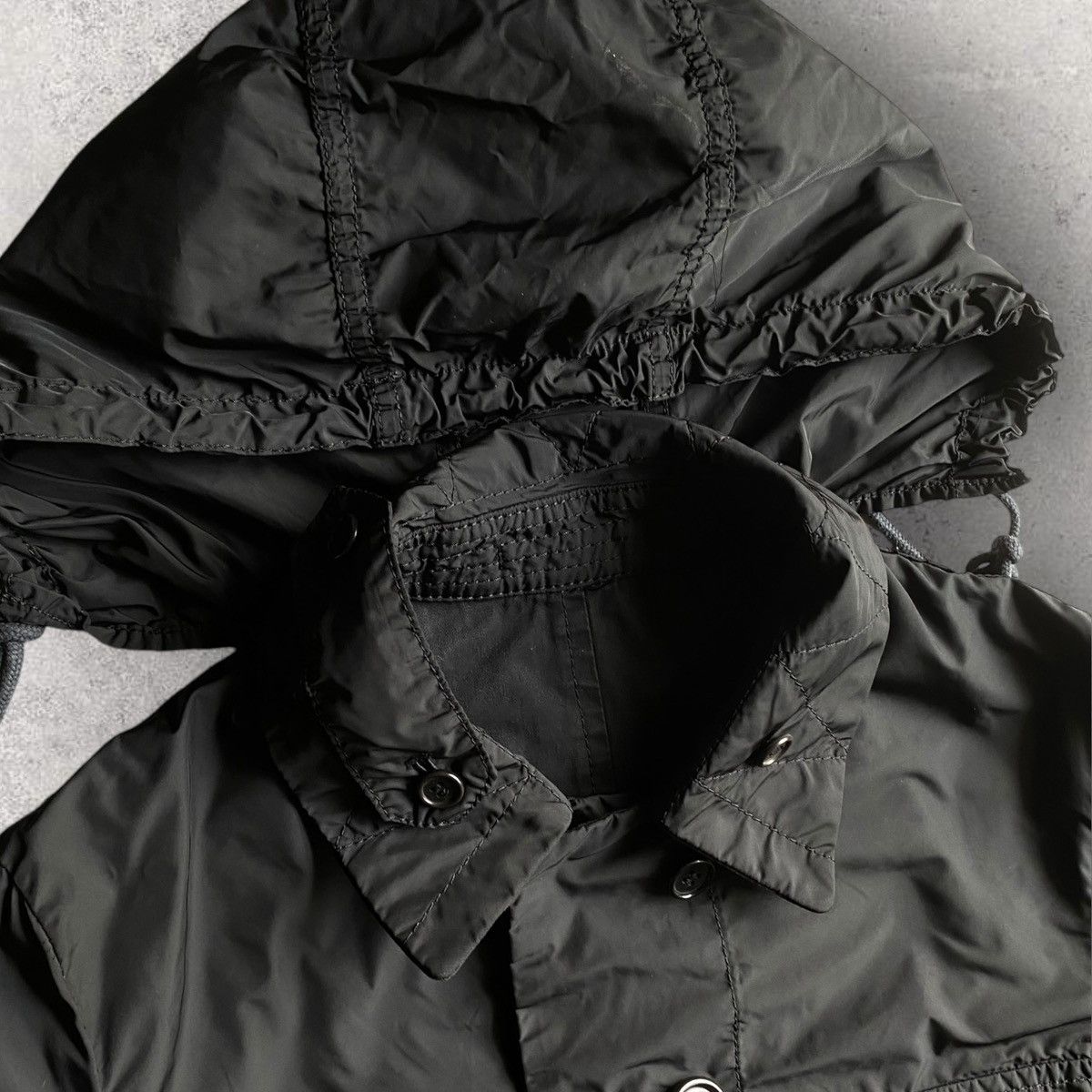 Comme des Garcons × Comme des Garcons Homme Reversible Nylon Hoodie Jacket Size US XS / EU 42 / 0 - 6 Thumbnail
