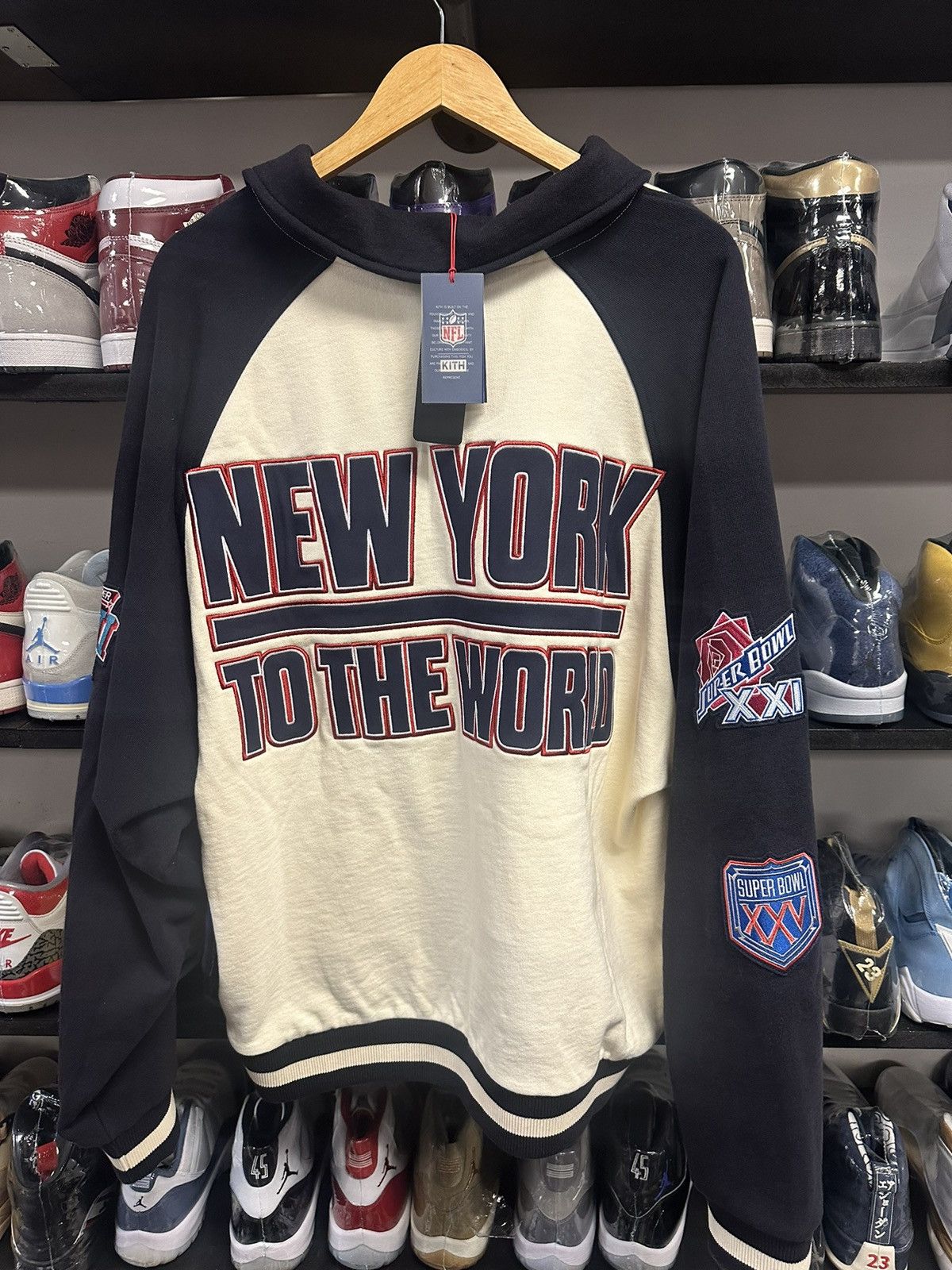 Kith x nfl giants polo new size xxl
