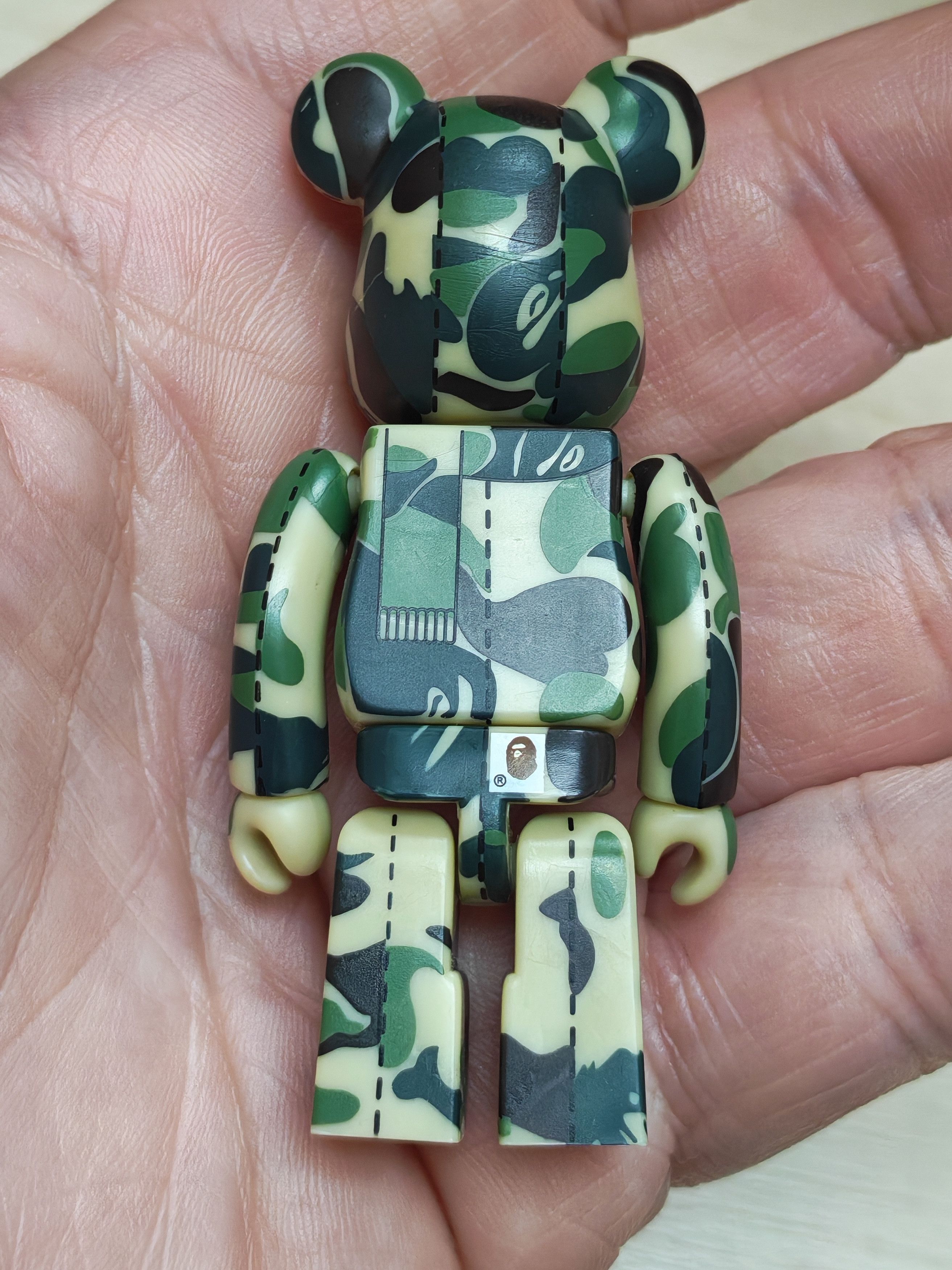 Bape Be@rbrick BearBrick X Bape Green Camo Medicom Size ONE SIZE - 5 Thumbnail