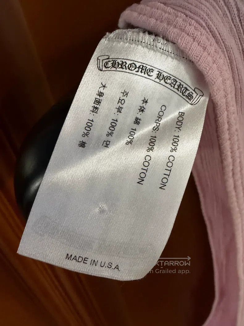 Chrome Hearts CHROME HEARTS Size L Pink Sanskrit vest skirt Size L / US 10 / IT 46 - 7 Thumbnail