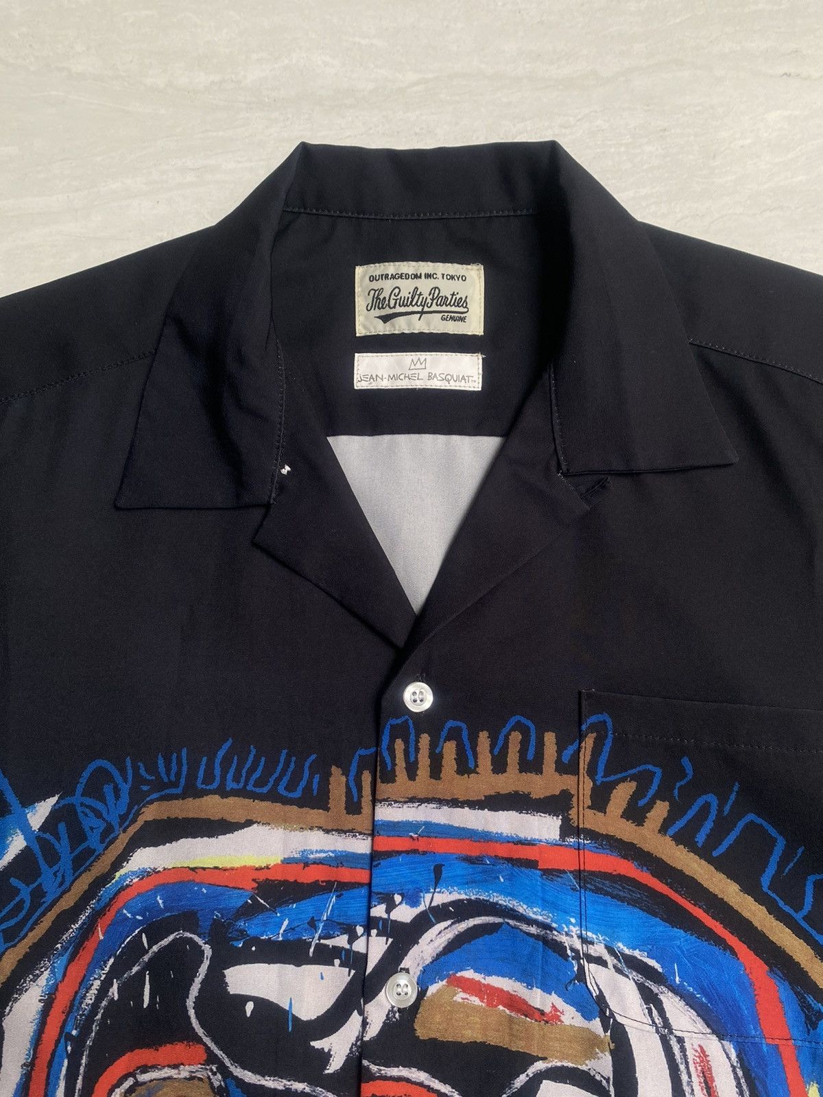 Jean-Michel Basquiat Guilty Parties x Jean Michel Basquiat Printed Shirt Size US L / EU 52-54 / 3 - 9 Thumbnail