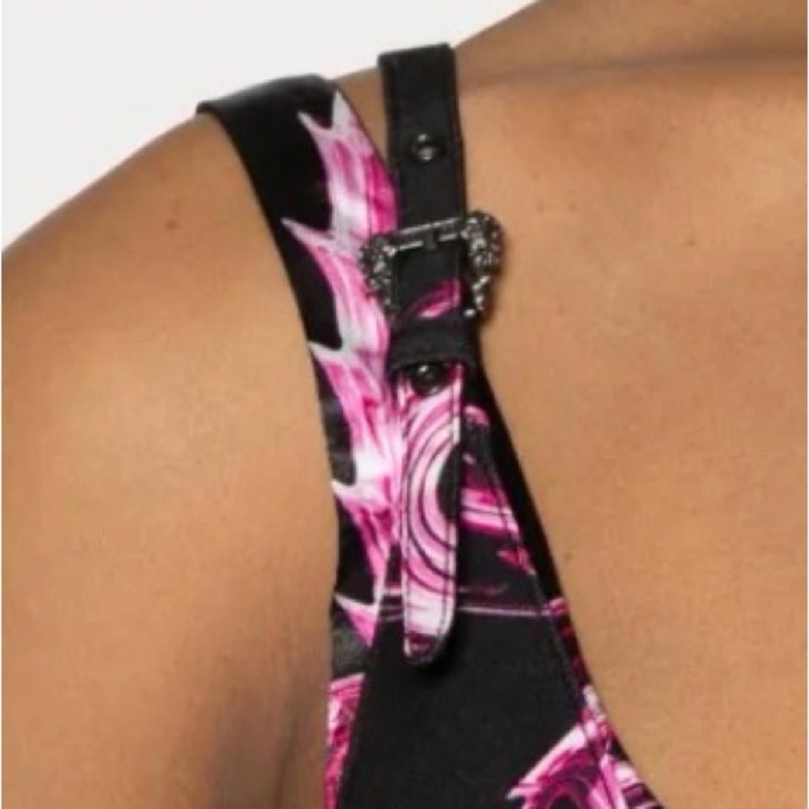 Other Versace Jeans Couture Chromo Couture-Print Midi Dress Size XL / US 12-14 / IT 48-50 - 6 Thumbnail