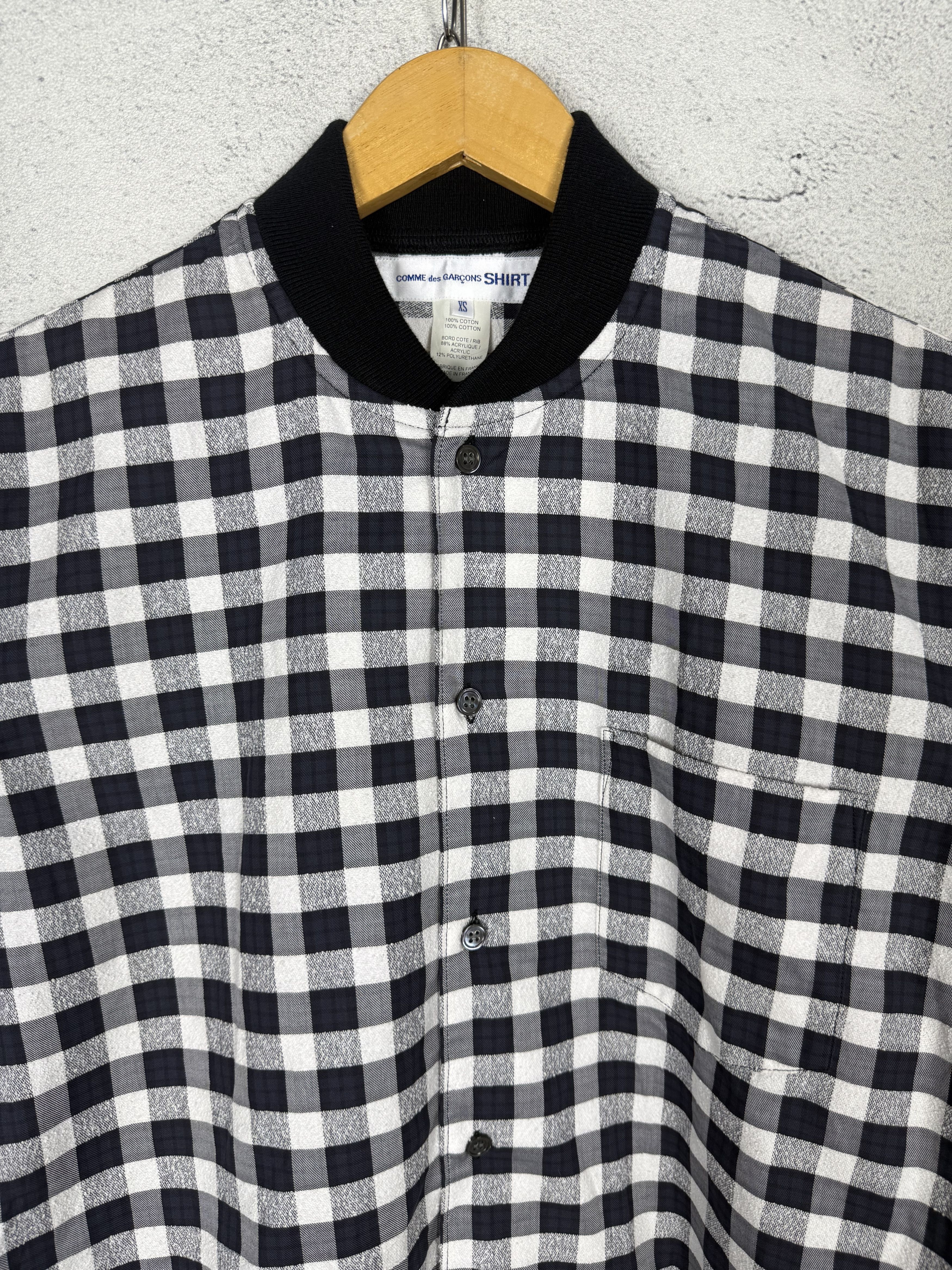 Comme des Garcons Comme des Garcons Gingham Check Long Sleeve Shirt Size US S / EU 44-46 / 1 - 5 Thumbnail