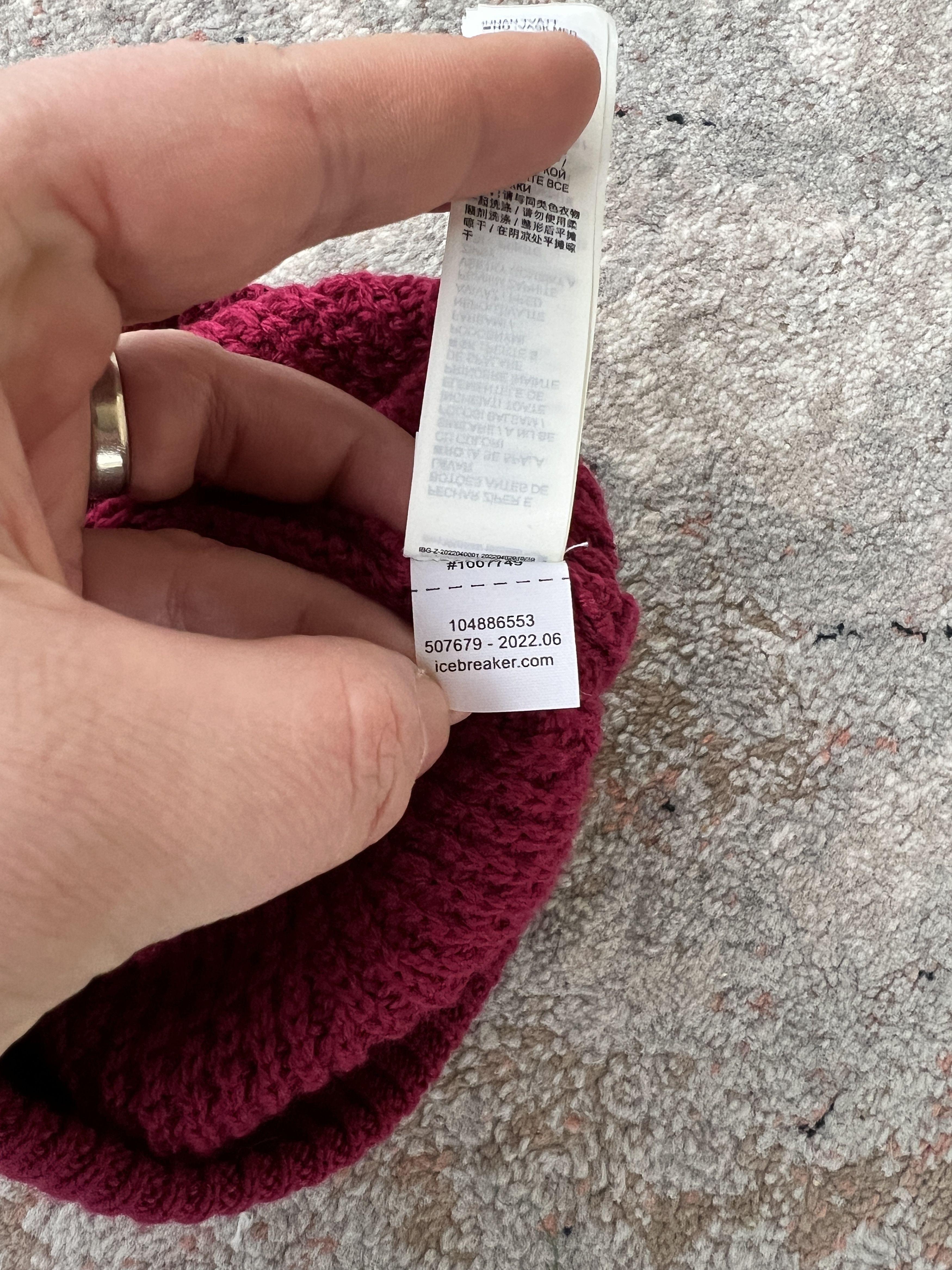 Icebreaker Icebreaker Hat Size ONE SIZE - 5 Thumbnail