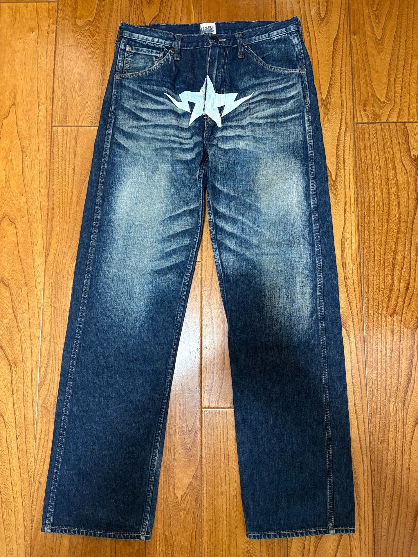 Bape BAPE Vintage Meteor Washed Jeans Size US 28 / EU 44 - 1 Thumbnail