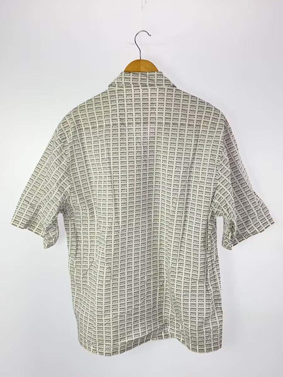Maison Margiela "FRAGILE" All Over Short Sleeve Button Shirt Size US L / EU 52-54 / 3 - 2 Thumbnail