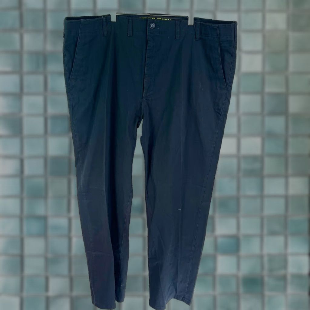 Lee Extreme Comfort Straight Pants Mens Size 48x34 Blue Relaxed