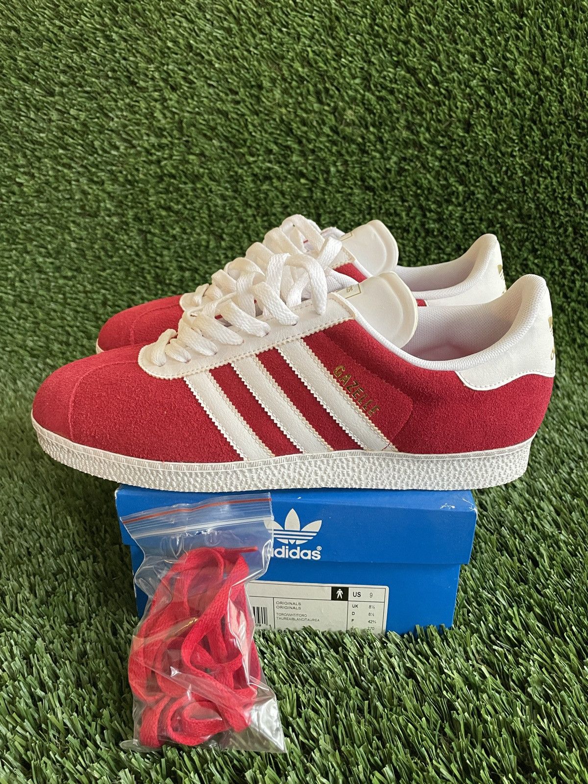 Adidas Adidas Gazelle 2 Sz 9 Size US 9 / EU 42 - 4 Thumbnail