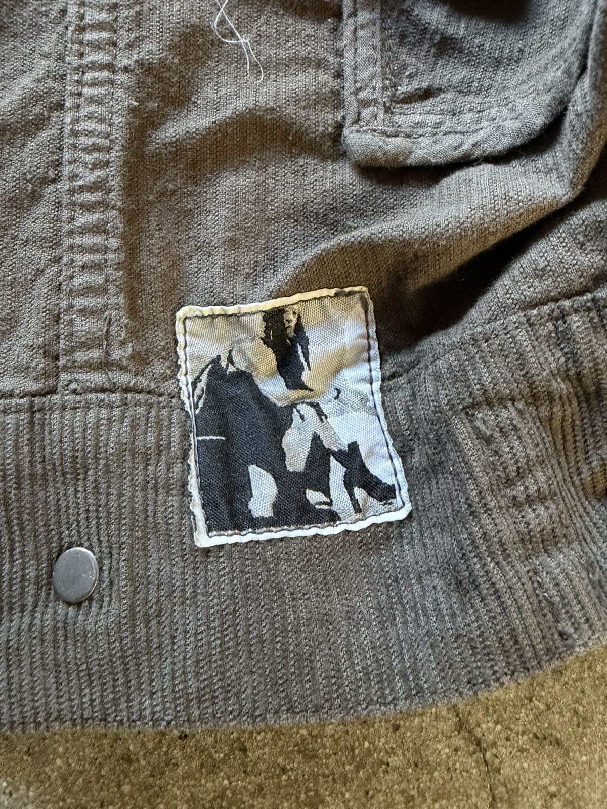 Rick Owens Rick Owens FW07 “Exploder” Corduroy Trucker Size US S / EU 44-46 / 1 - 8 Thumbnail