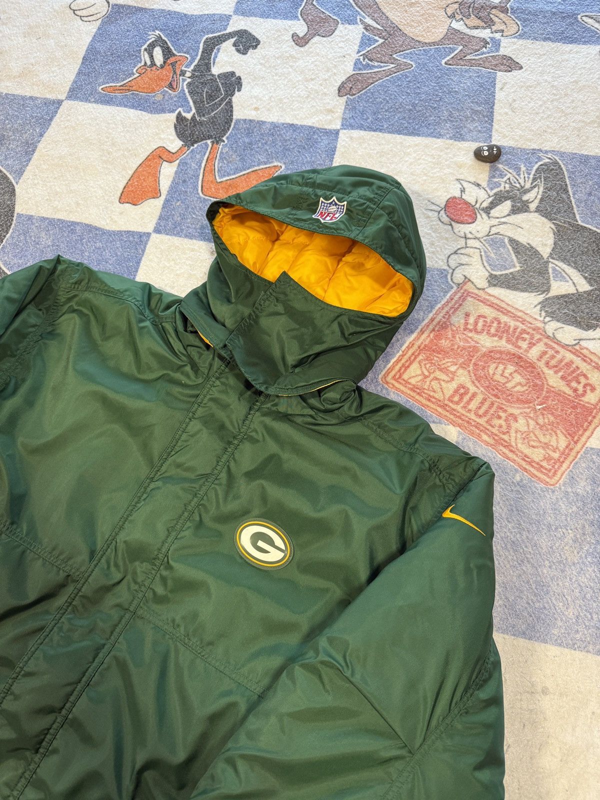 NFL Vintage Green Bay packers Nike parka Size US L / EU 52-54 / 3 - 2 Thumbnail