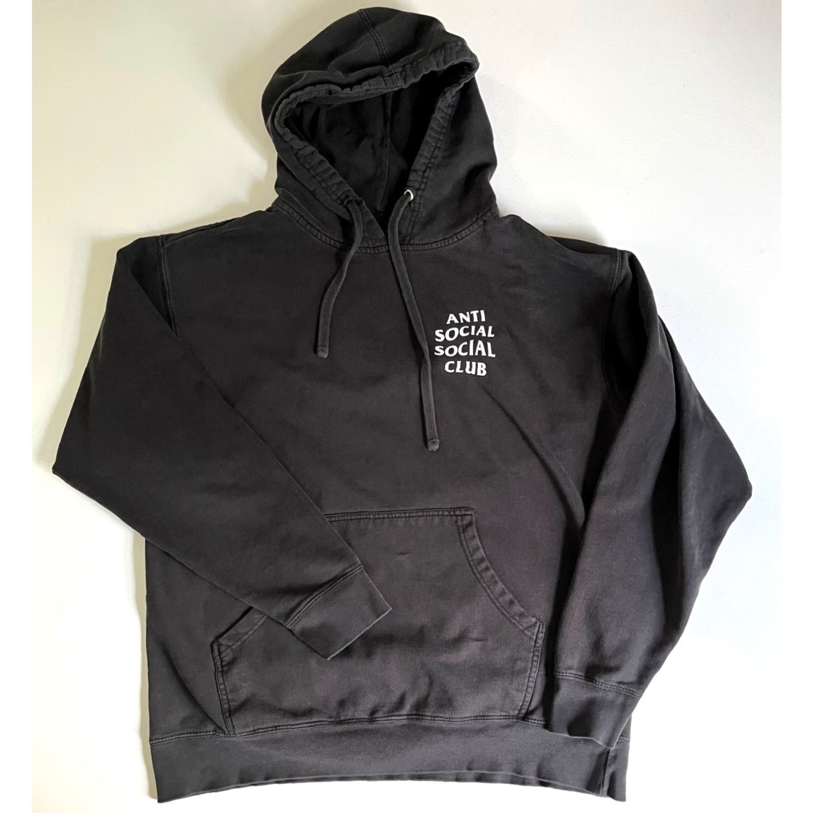 Anti Social Social Club Anti Social Social Club Hoodie Mens L Black Double-Sided SS4500P Graphic Print Hooded Pullover Streetwear Size US L / EU 52-54 / 3 - 3 Thumbnail