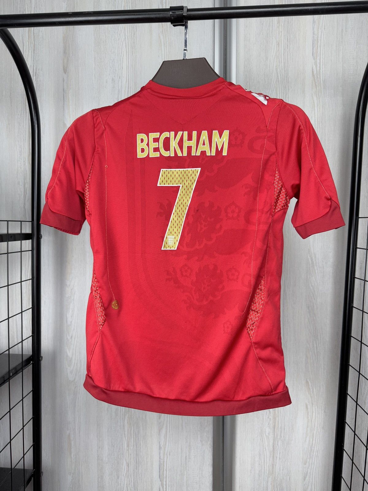 Umbro Umbro England 2006 2008 #7 Beckham away soccer jersey shirt Size US XXS / EU 40 - 9 Thumbnail