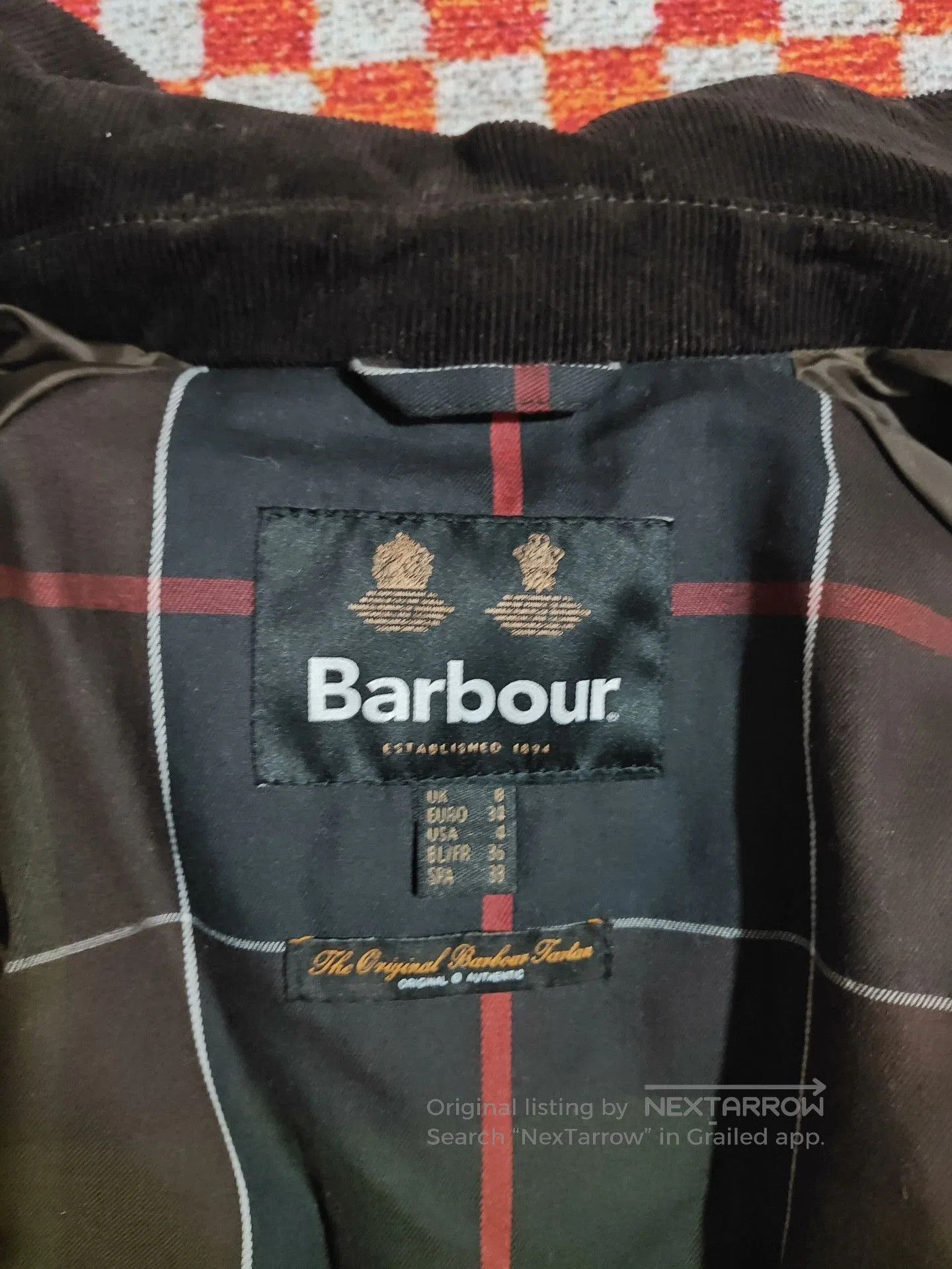 Barbour Barbour Avon Olive Waxed Fishing Jacket. Size M / US 6-8 / IT 42-44 - 7 Thumbnail