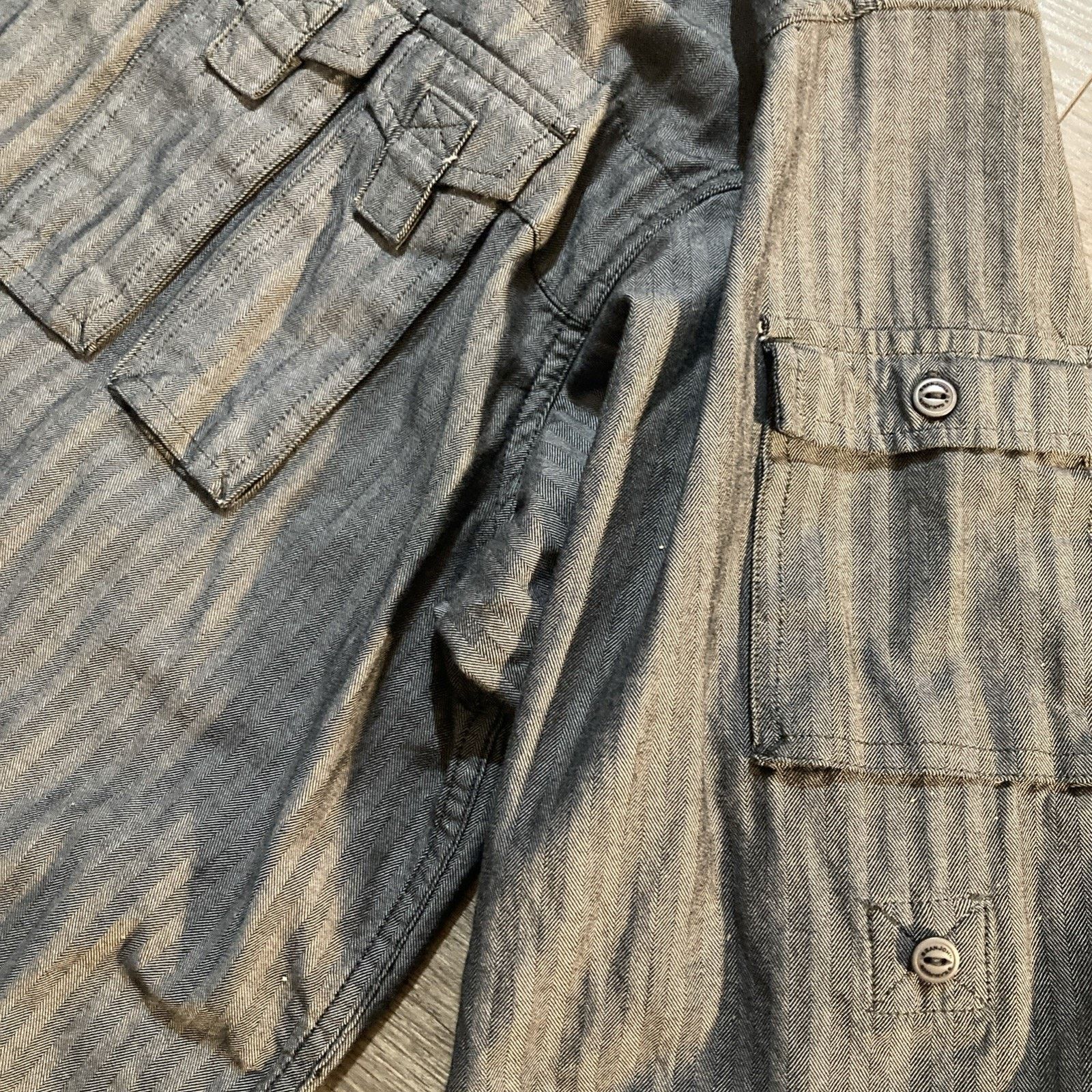 Sean John Sean John Men 2XLT Gray 100% Cotton Long Sleeve Military Size US XXL / EU 58 / 5 - 4 Thumbnail