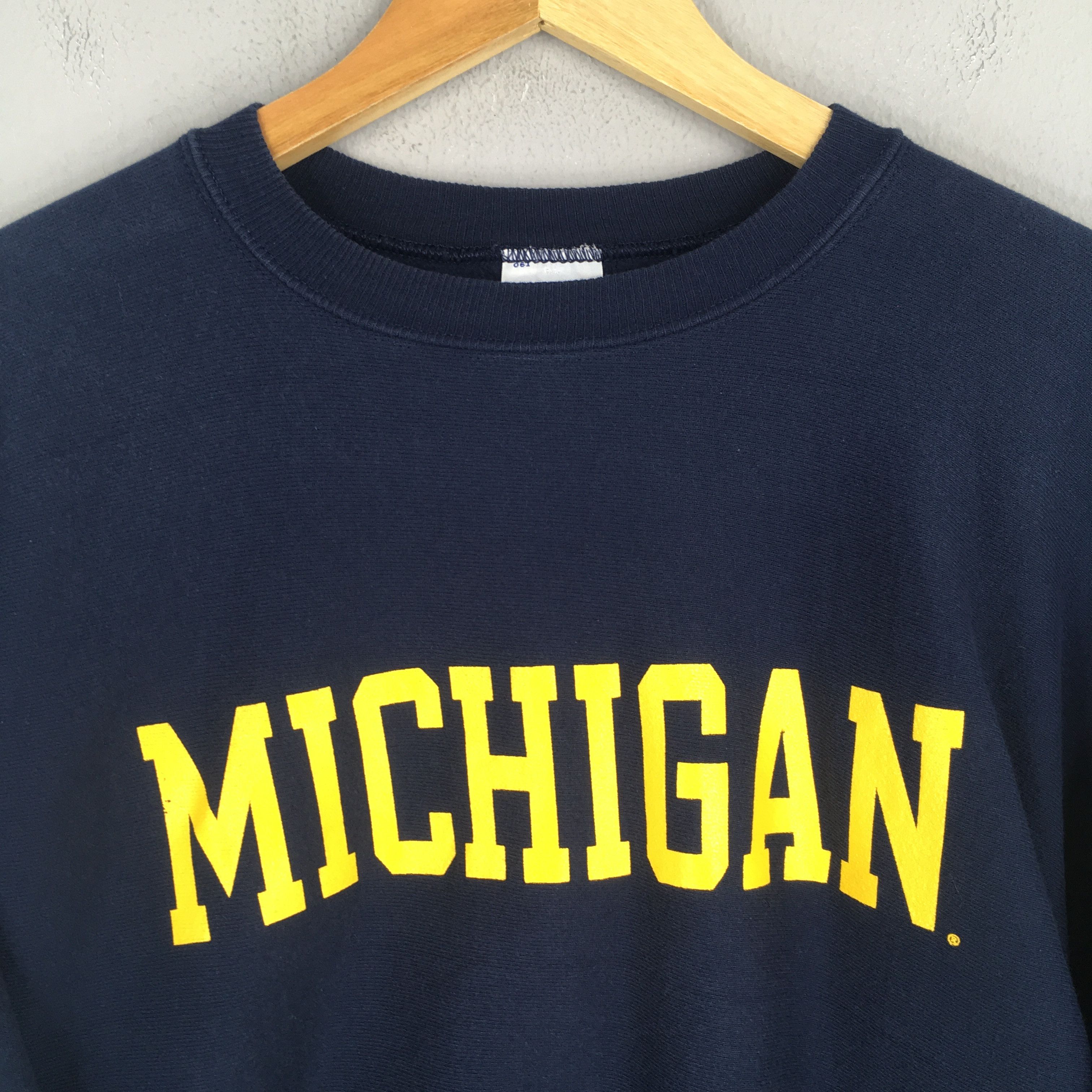 Champion × Vintage Vintage Champion Michigan Wolverines Sweatshirt Large Size US L / EU 52-54 / 3 - 2 Thumbnail