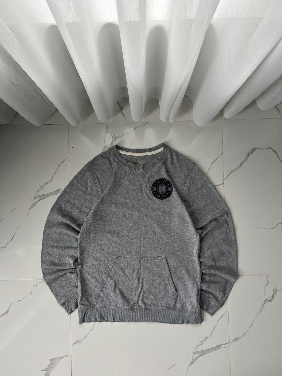Nike × Vintage 90’s NIKE ATHLETIC SWOOSH LOGO RARE RETRO Y2K CREWNECK Size US M / EU 48-50 / 2 - 1 Thumbnail
