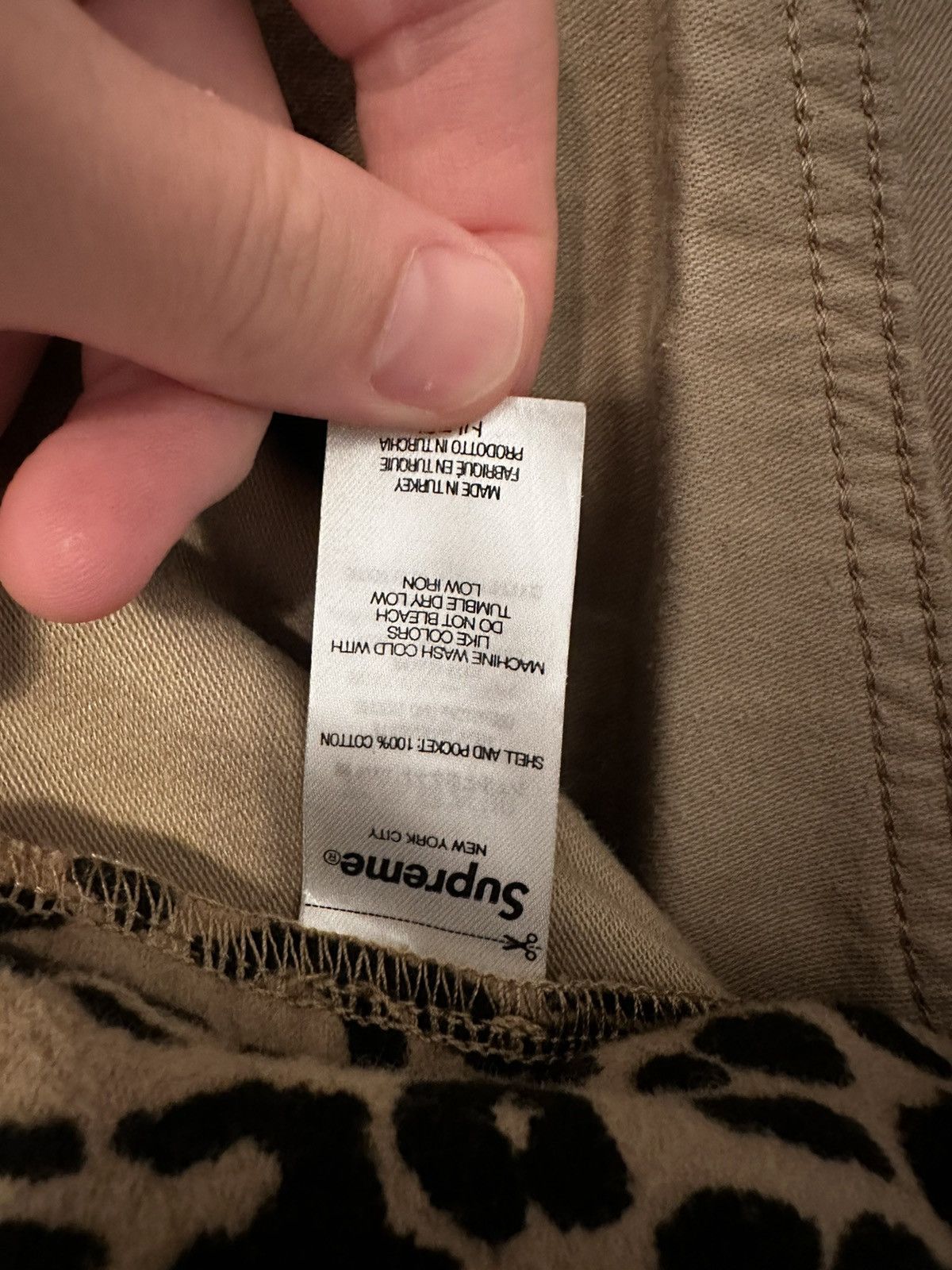 Supreme Supreme Moleskin Leopard Double Knees Size US 34 / EU 50 - 5 Thumbnail