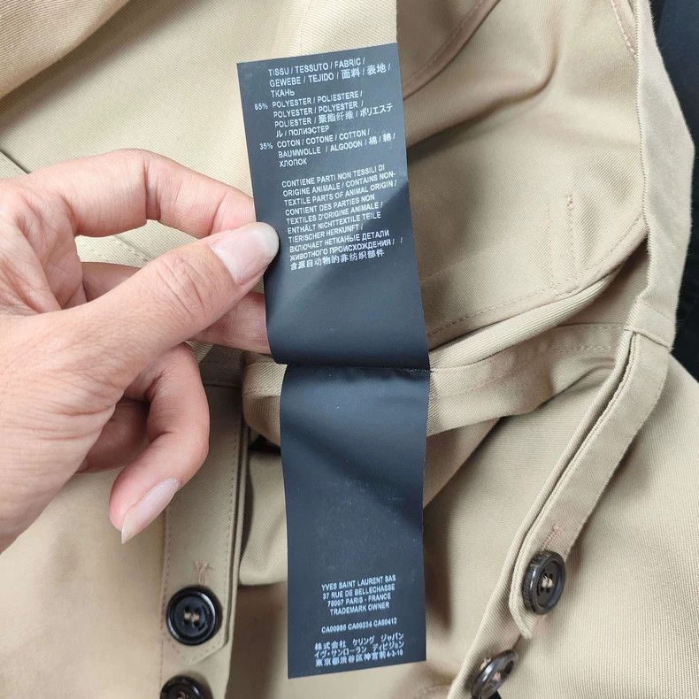 Yves Saint Laurent Yves Saint Laurent YSL Jacket in Beige Color Size 41-2506 Size US M / EU 48-50 / 2 - 6 Thumbnail
